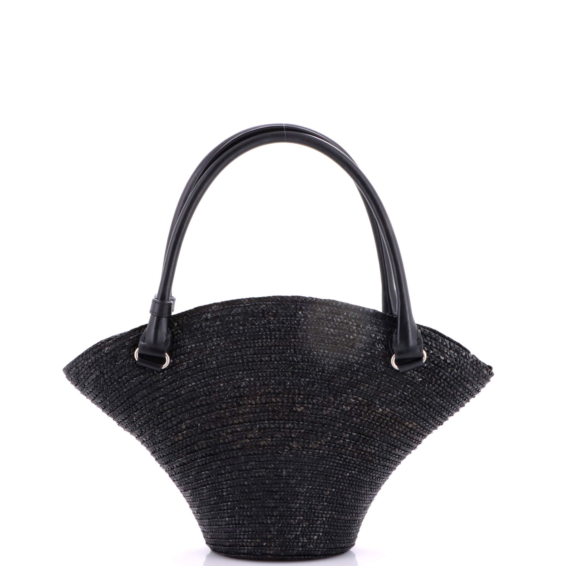 Balenciaga Beach Tote Bag Raffia Medium