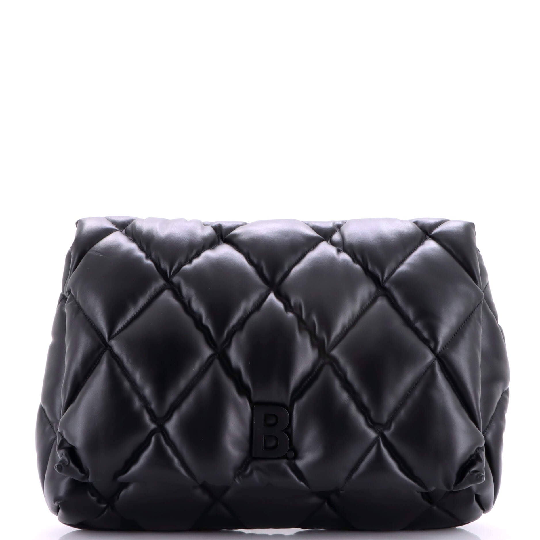 Balenciaga Touch Clutch Quilted Puffy