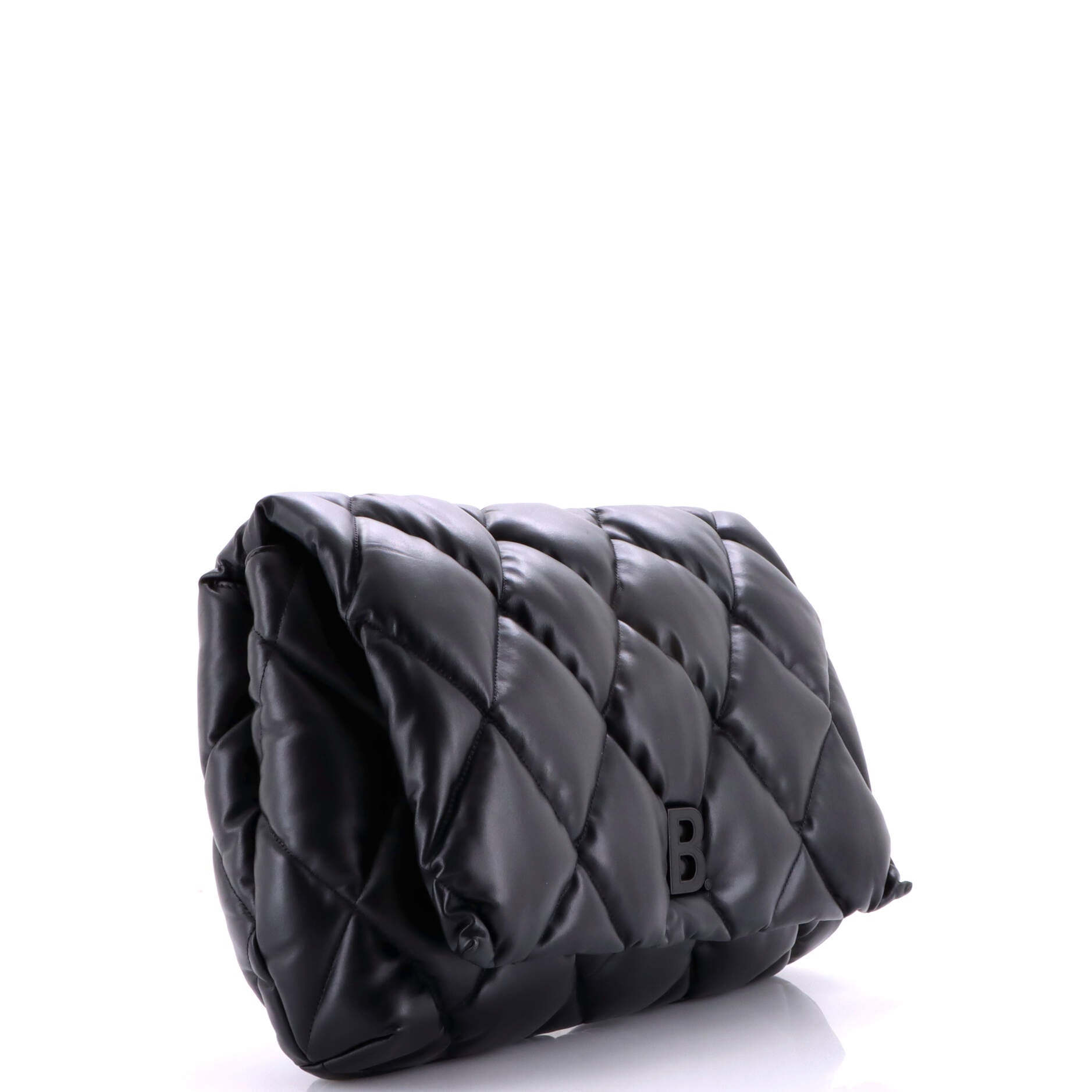 Balenciaga Touch Clutch Quilted Puffy