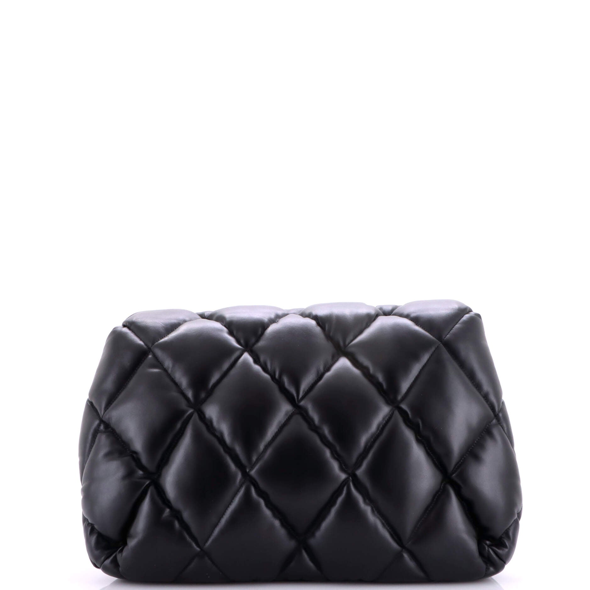 Balenciaga Touch Clutch Quilted Puffy