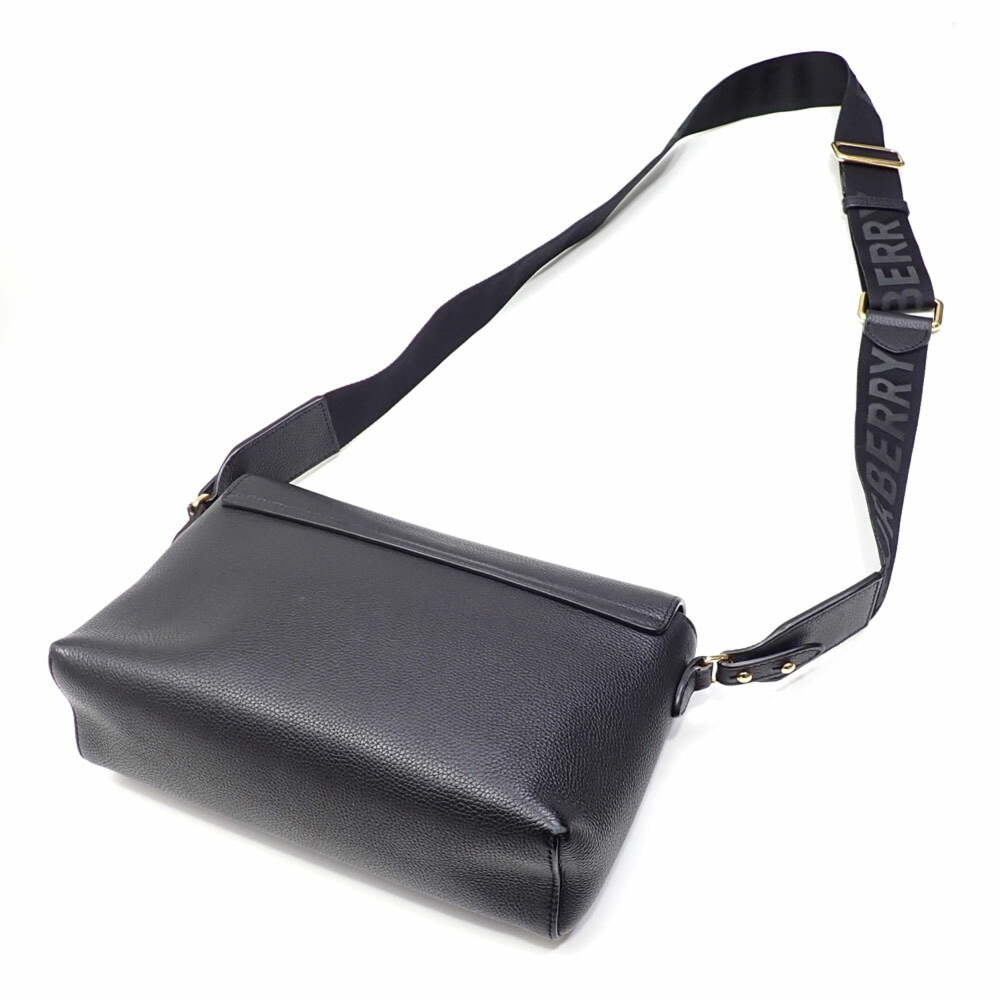 Burberry Note Crossbody Bag Leather With