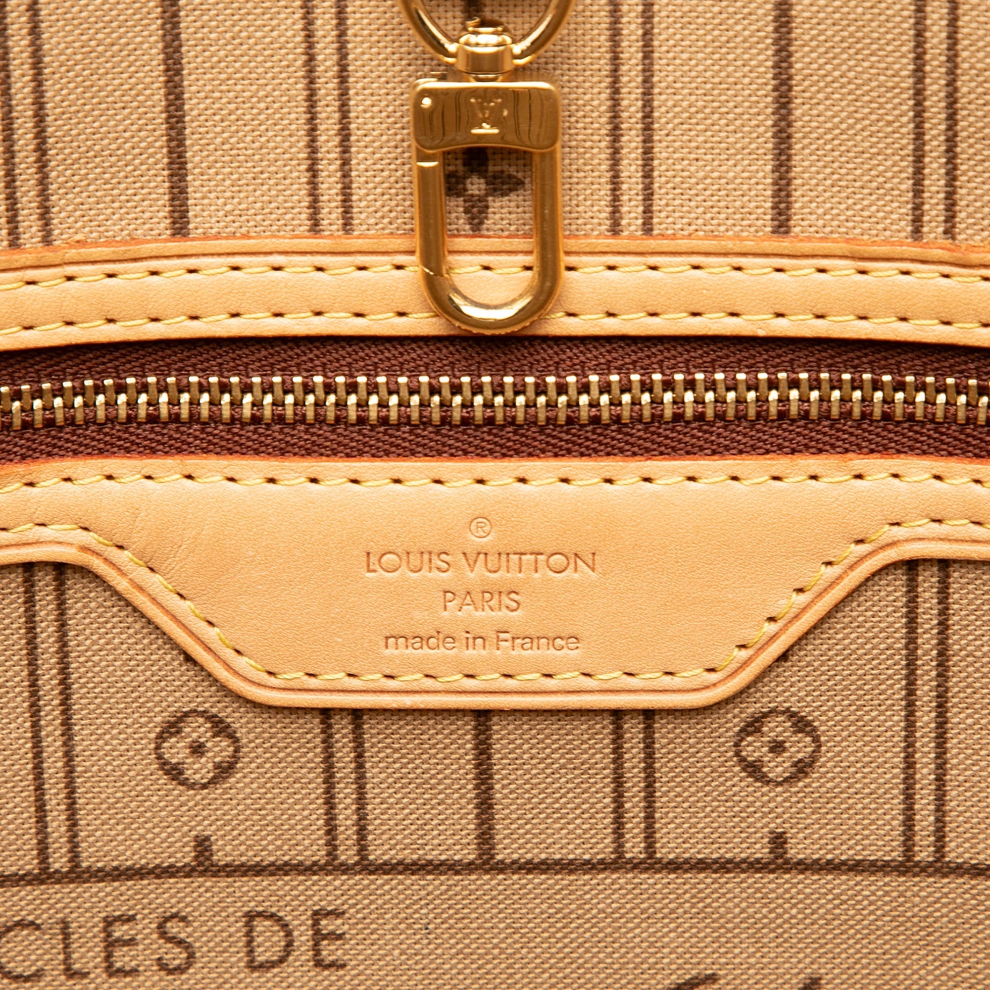 Louis Vuitton Neverfull Tote Canvas Mm
