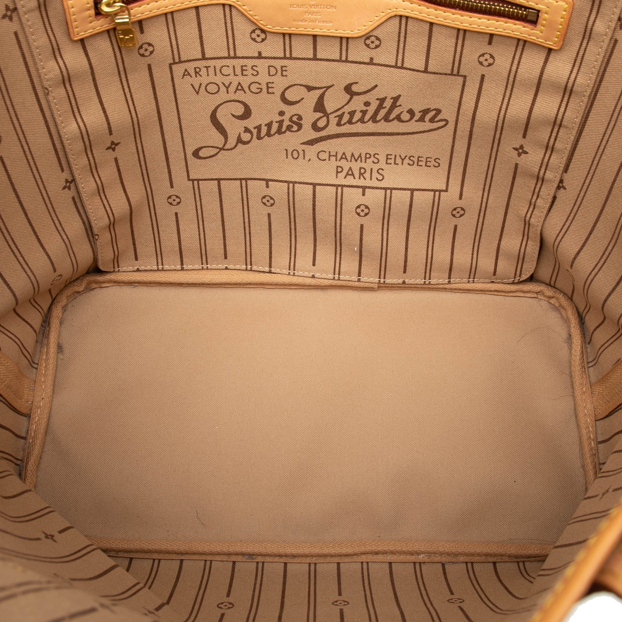 Louis Vuitton Neverfull Tote Canvas Mm