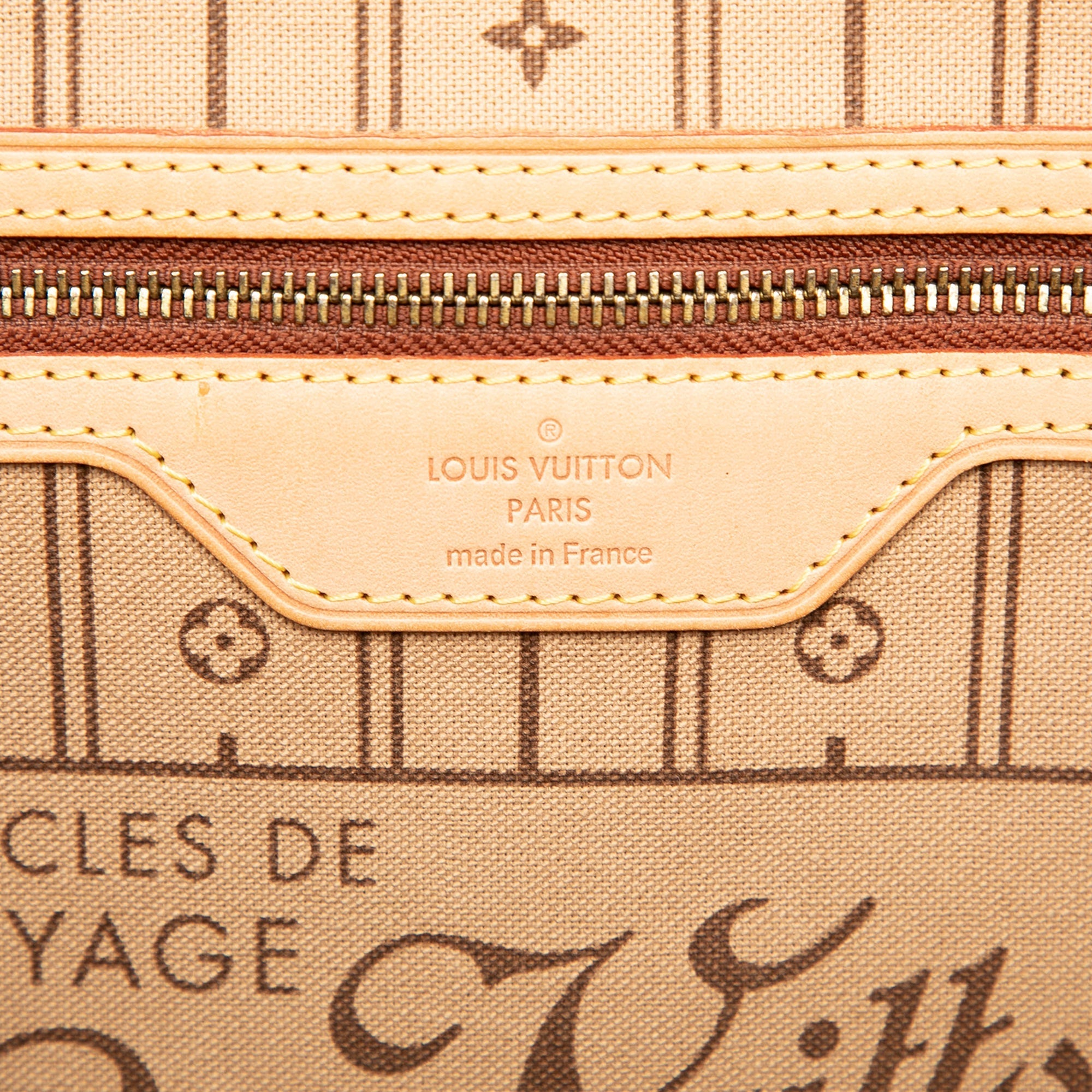Louis Vuitton Neverfull Tote Canvas Mm