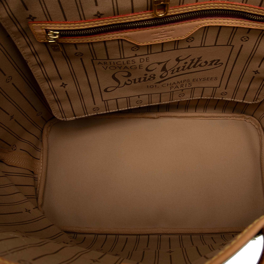 Louis Vuitton Neverfull Tote Canvas Mm