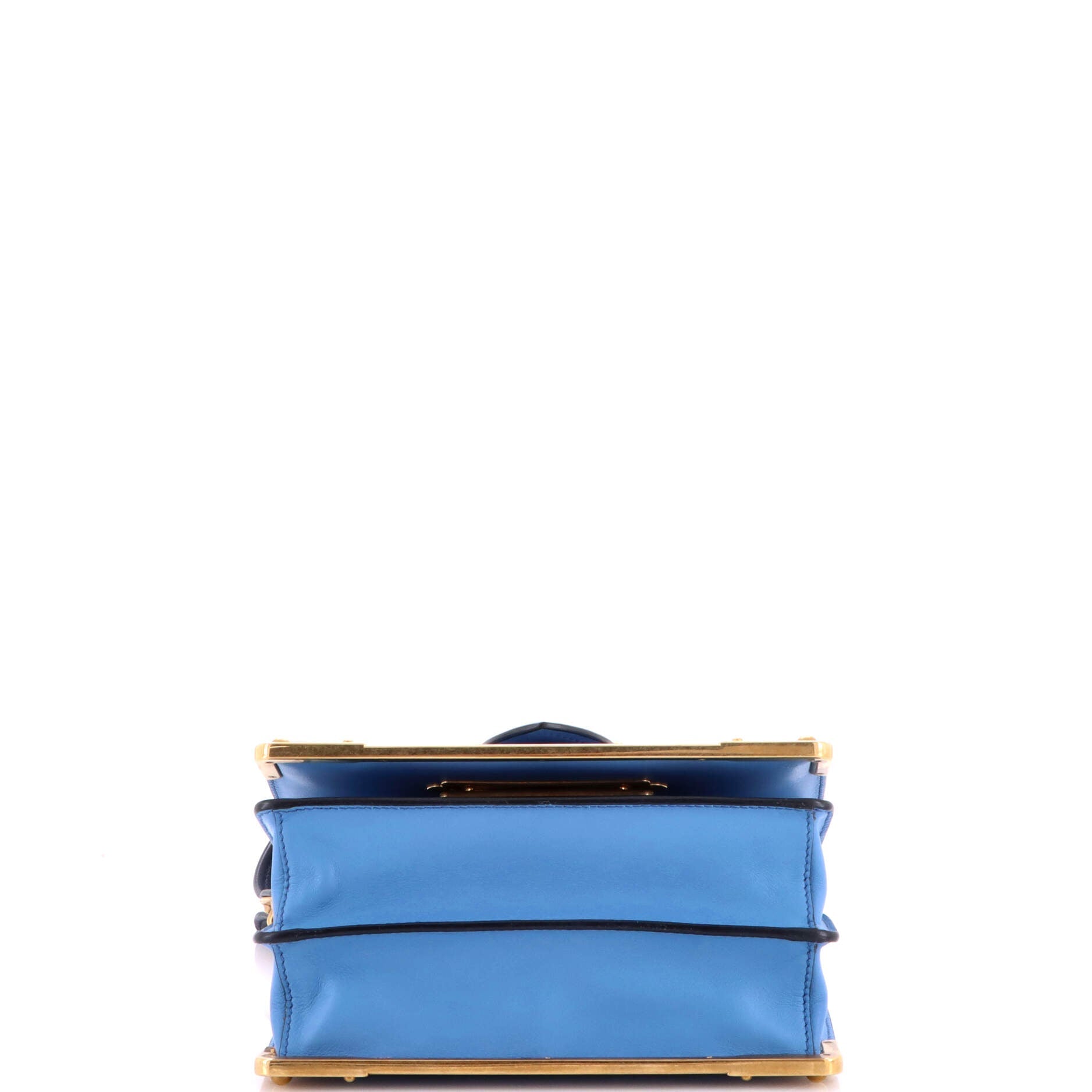 Prada Cahier Crossbody Bag Leather And