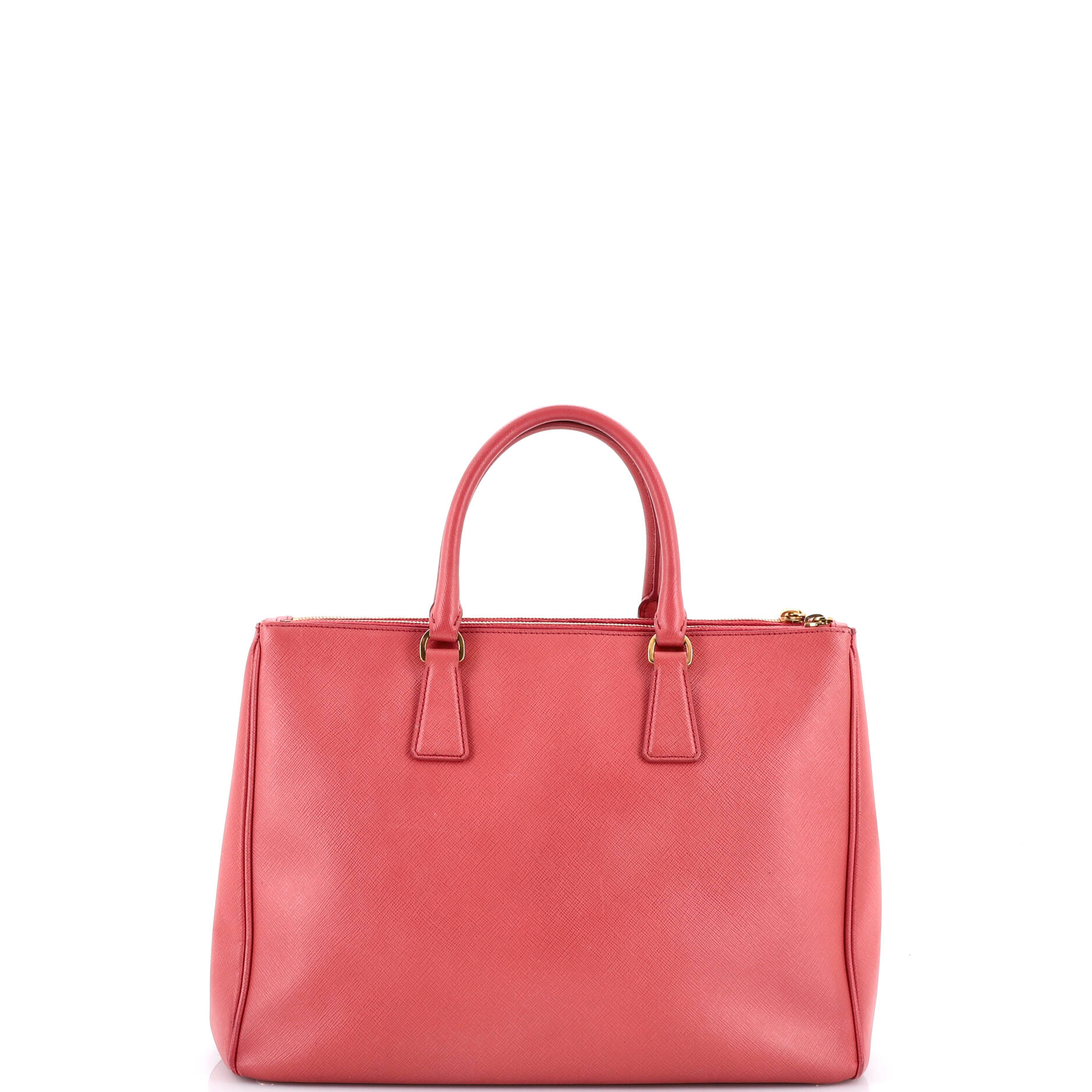 Prada Double Zip Lux Tote Saffiano