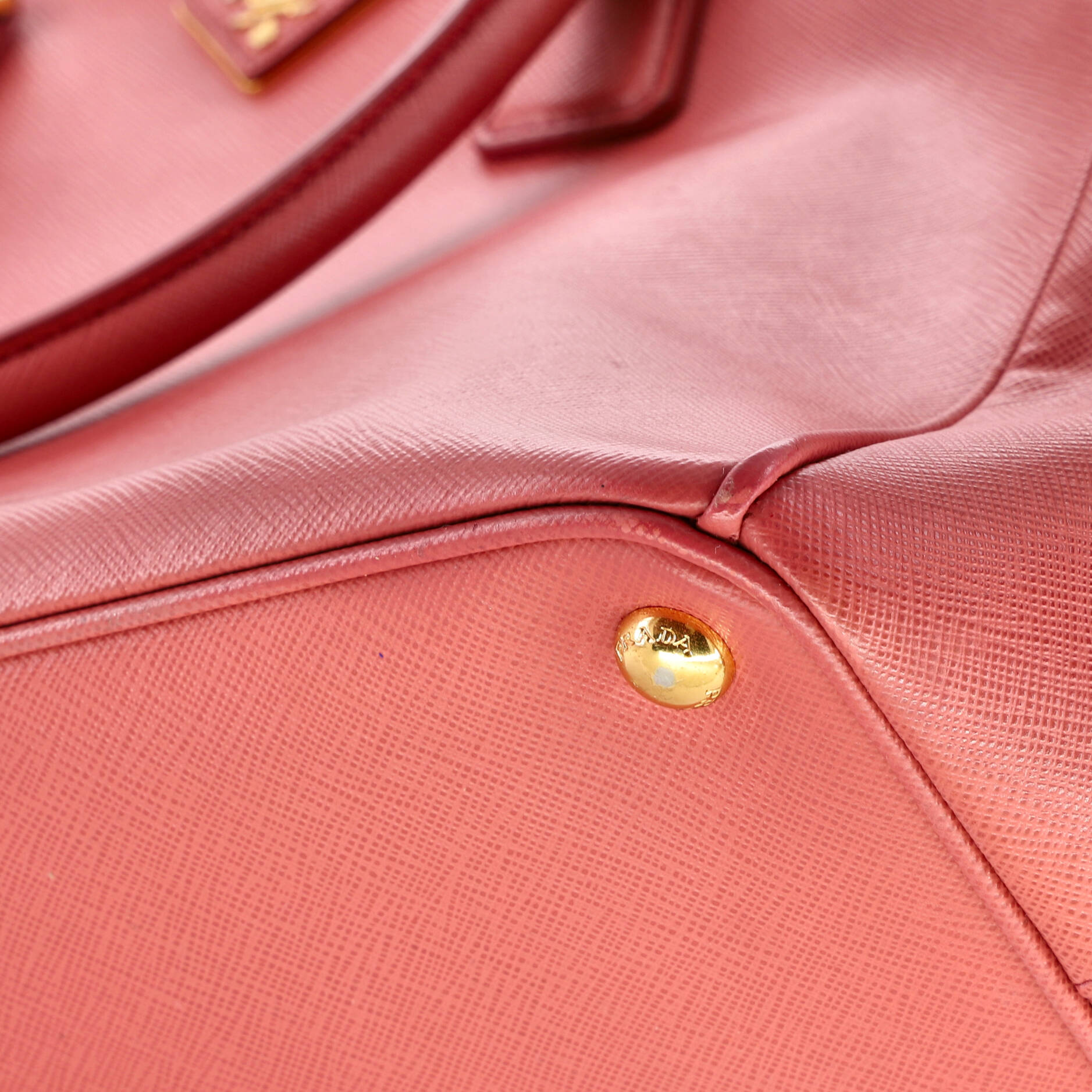 Prada Double Zip Lux Tote Saffiano