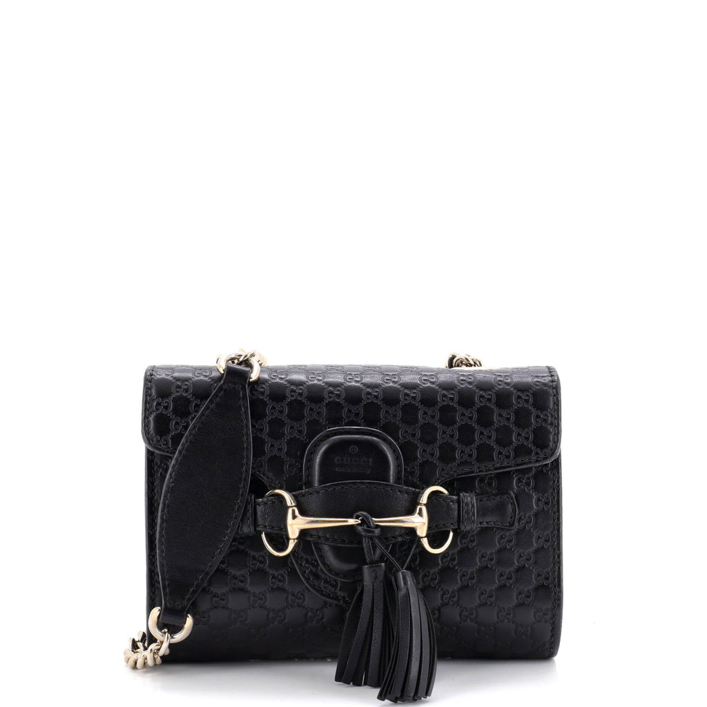 Emily Chain Flap Bag Microguccissima