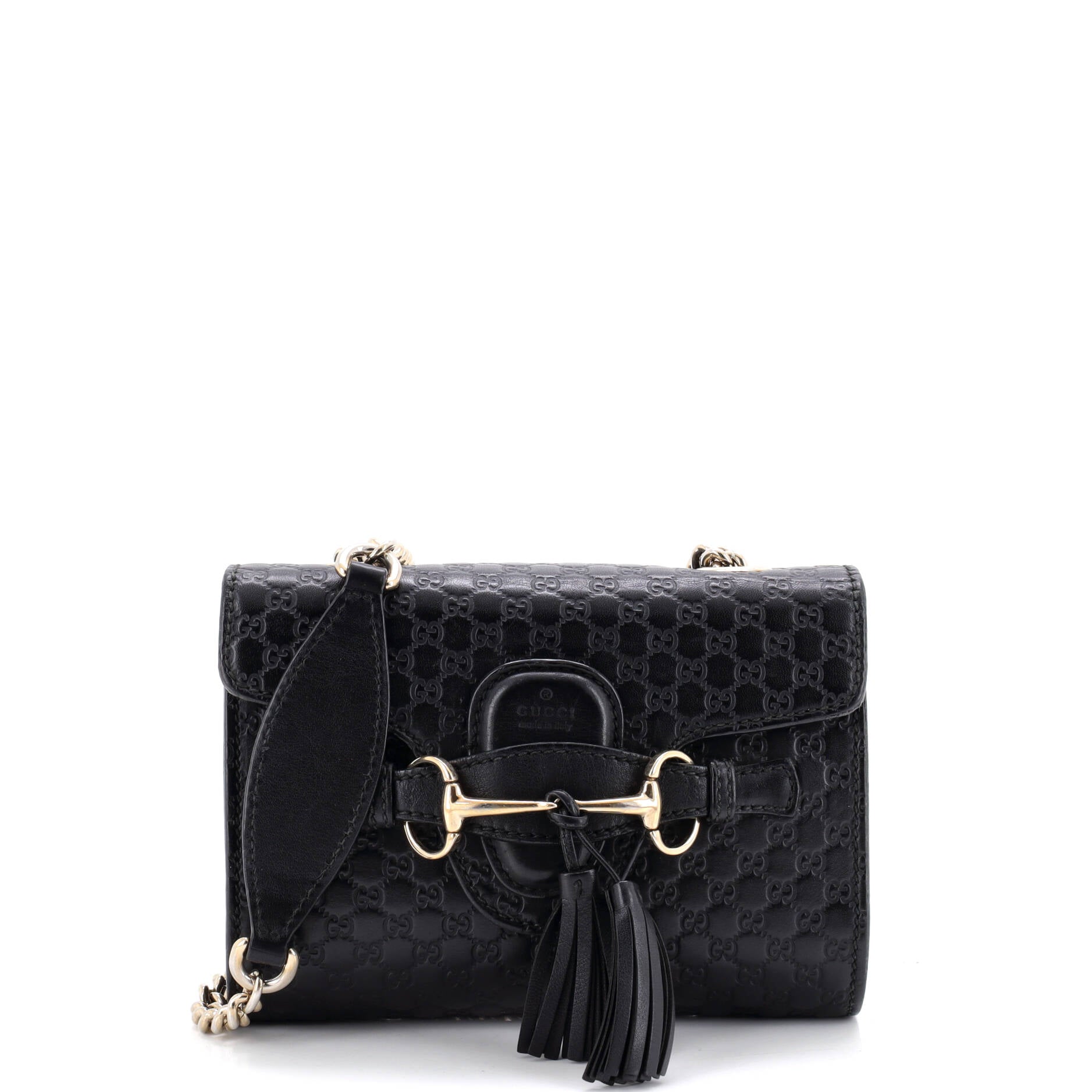 Emily Chain Flap Bag Microguccissima