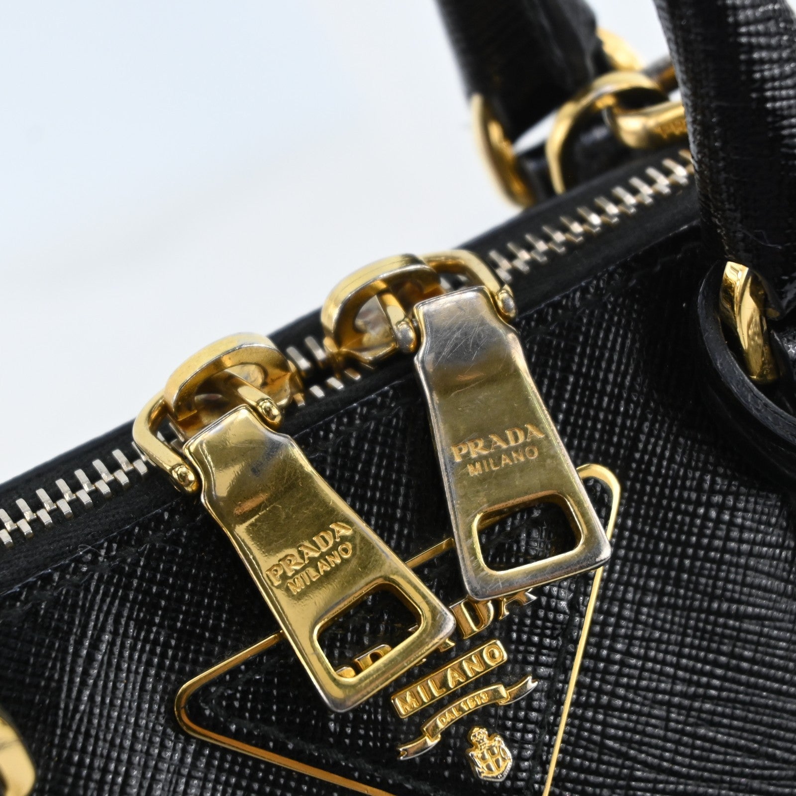 Prada Logo 2Way Handbag Shoulder