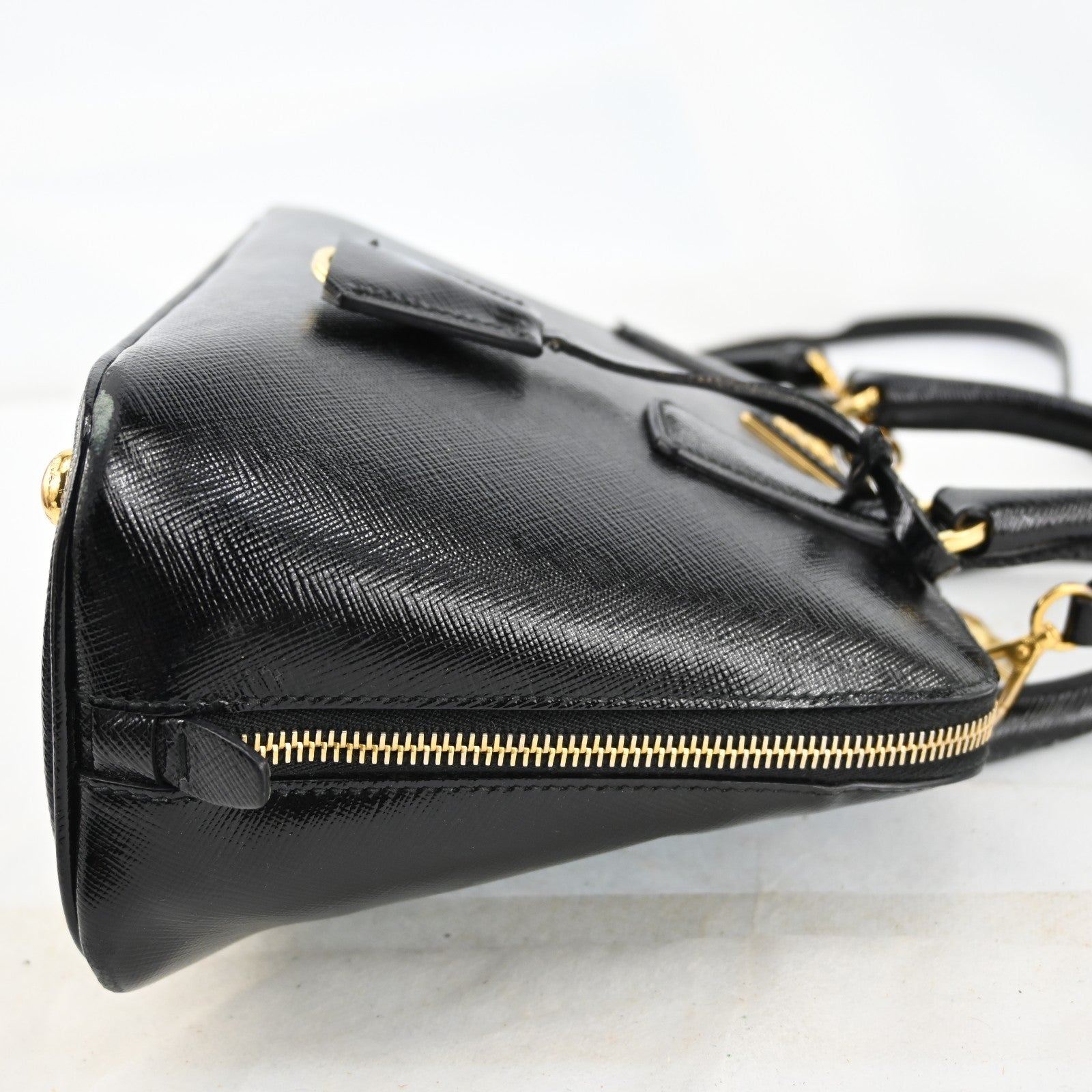 Prada Logo 2Way Handbag Shoulder