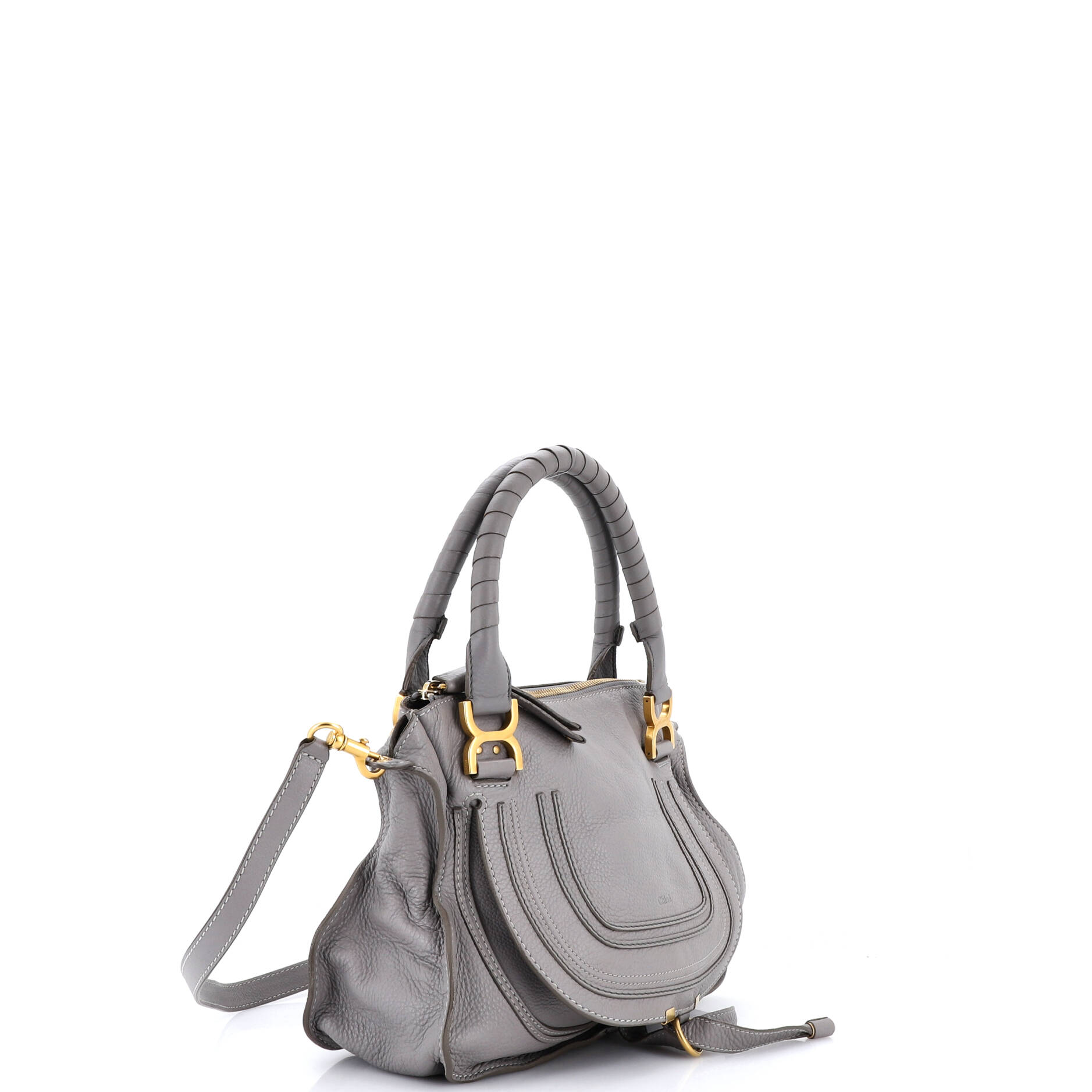 Chloe Marcie Satchel Leather Medium