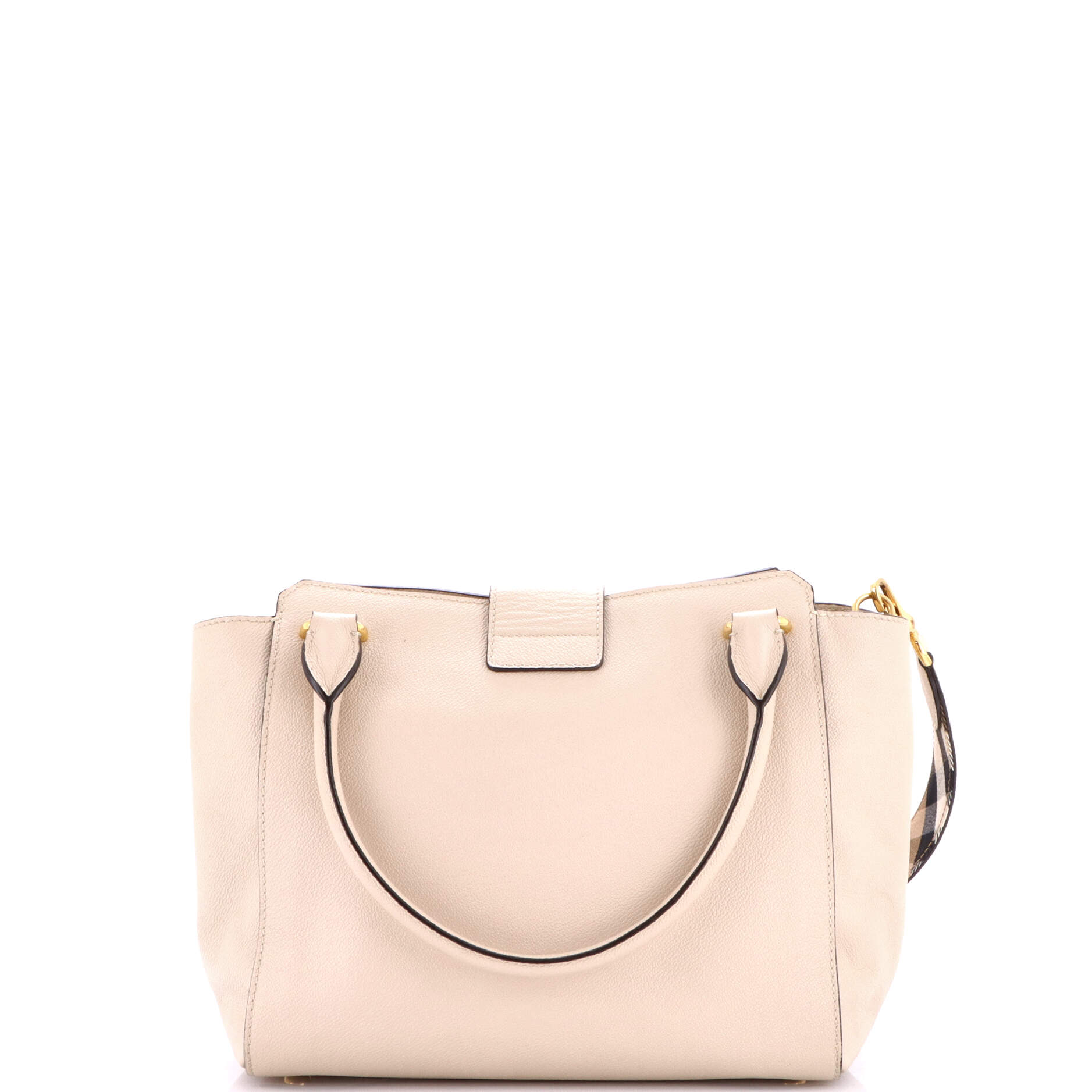 Burberry Buckle Tote Leather Medium