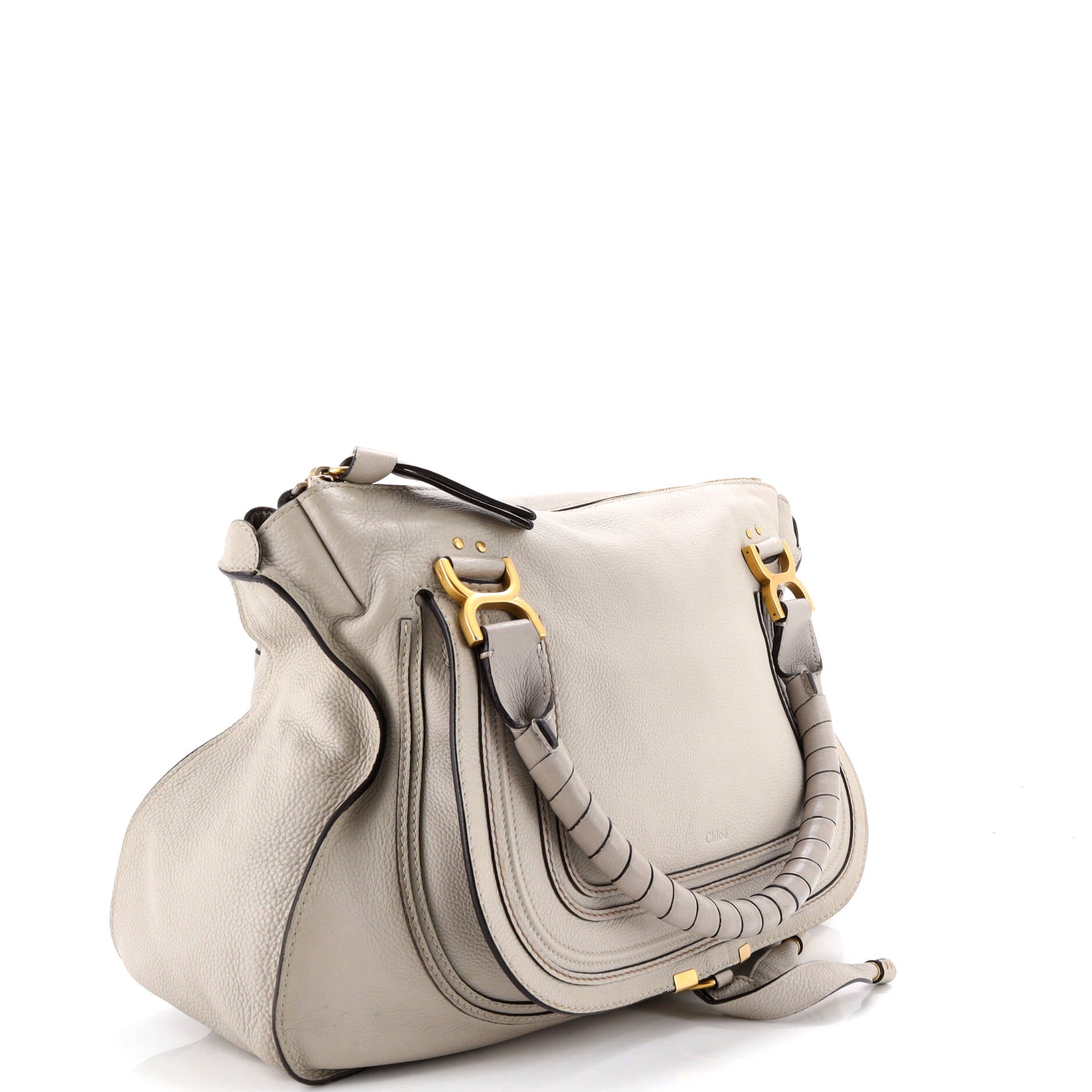 Chloe Marcie Shoulder Bag Leather Large