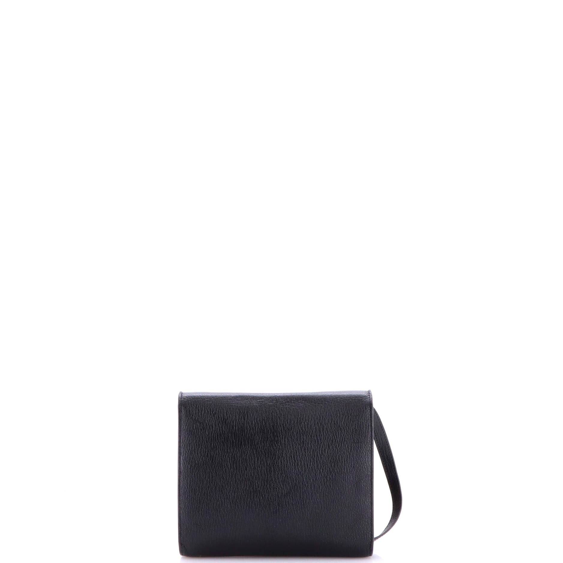 Hermes Clic Wallet On Strap Chevre