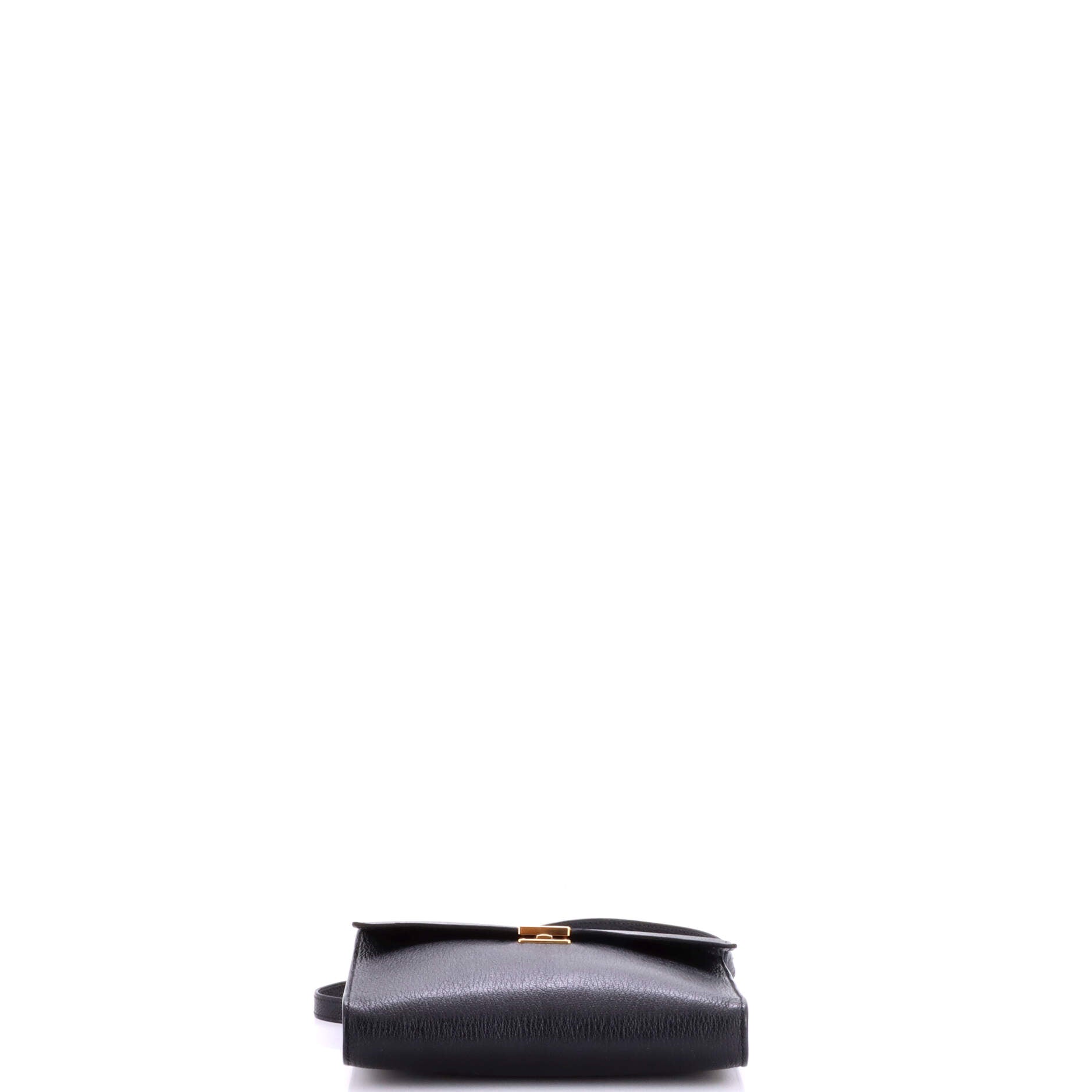 Hermes Clic Wallet On Strap Chevre