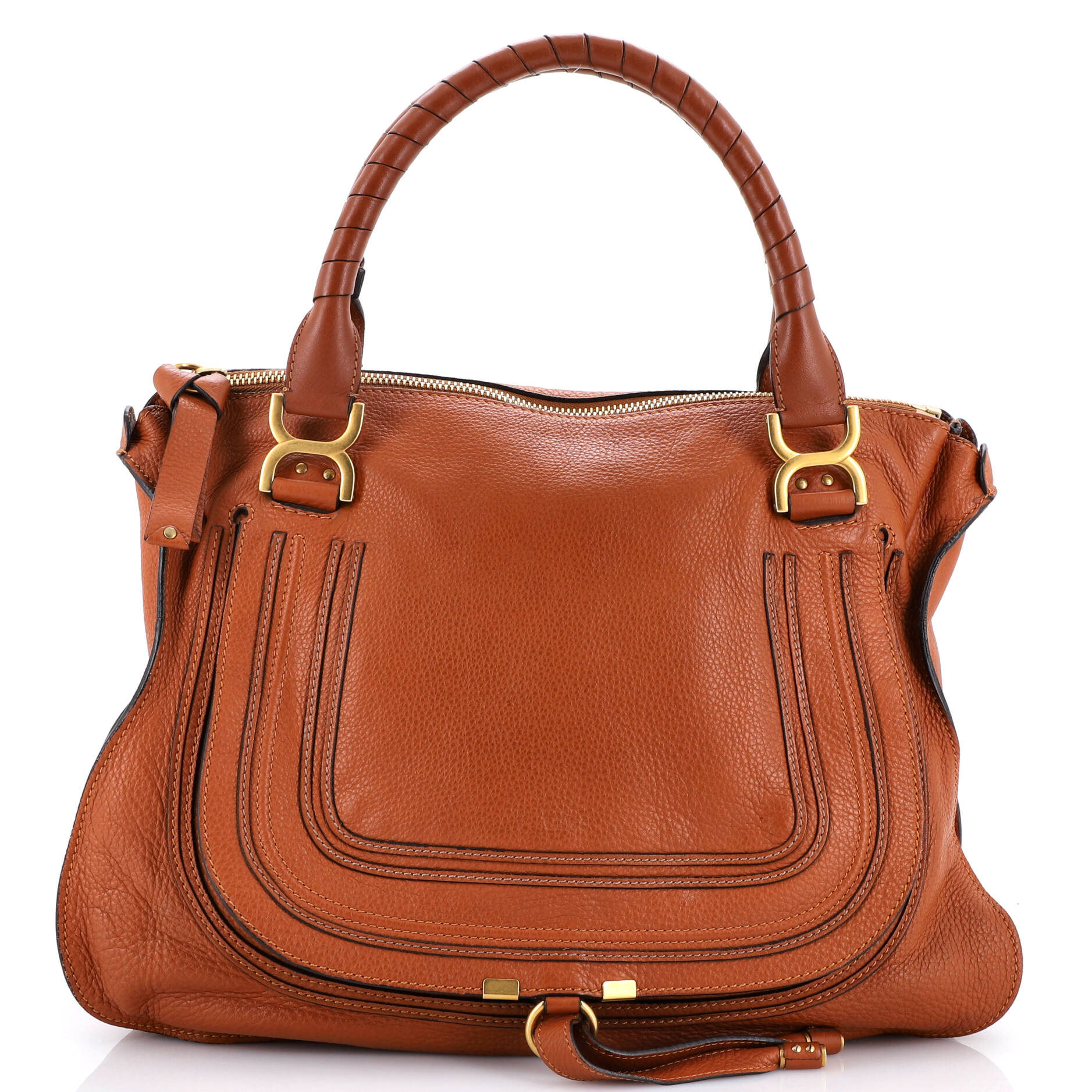 Chloe Marcie Shoulder Bag Leather Large