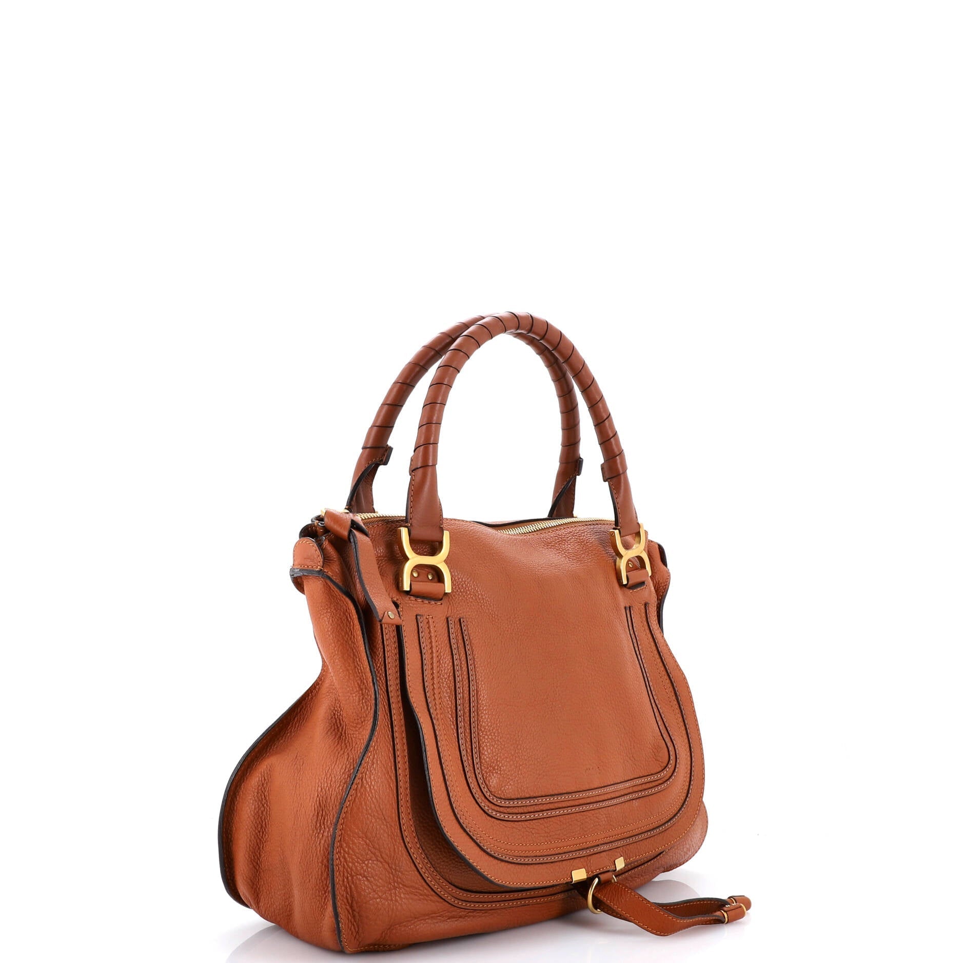 Chloe Marcie Shoulder Bag Leather Large