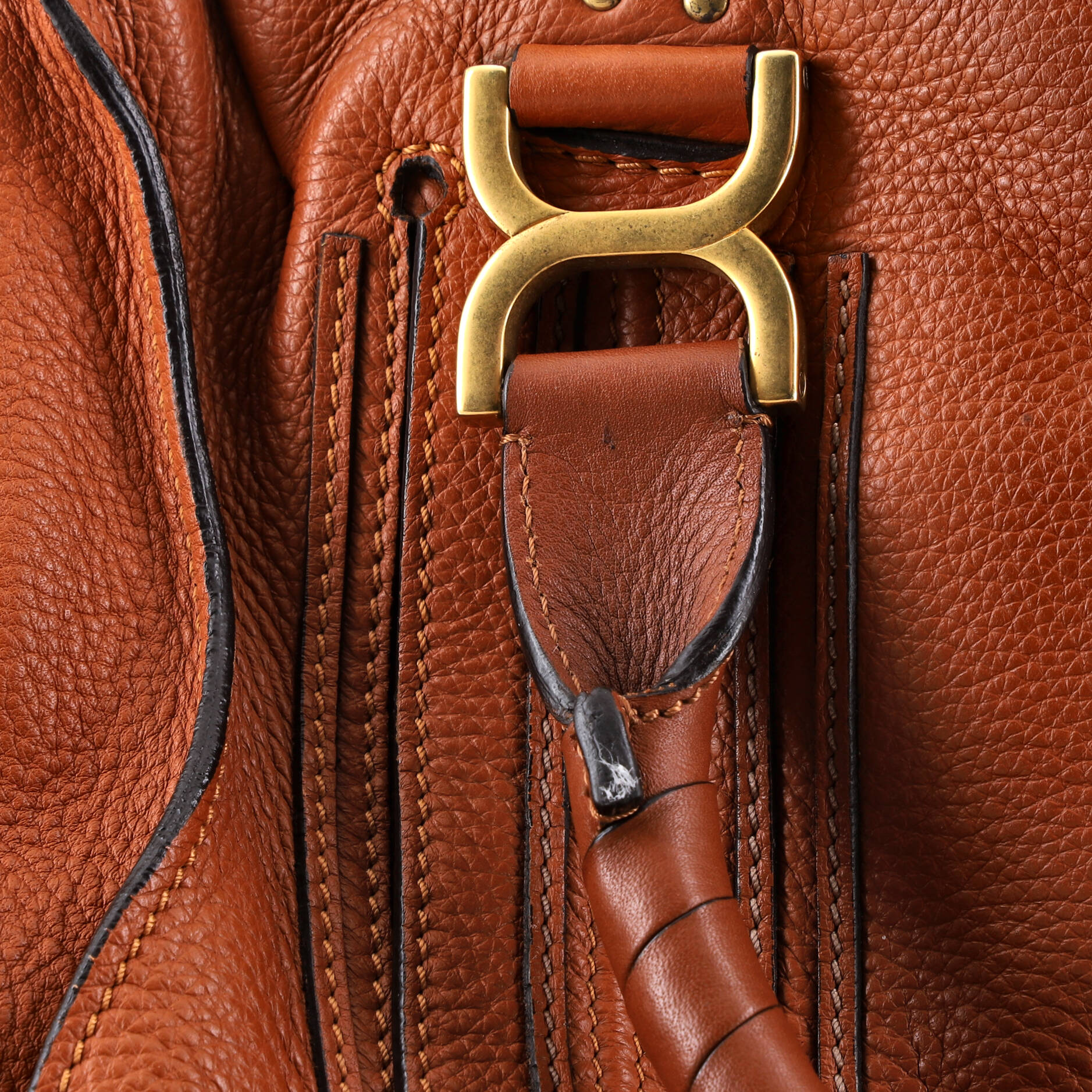 Chloe Marcie Shoulder Bag Leather Large