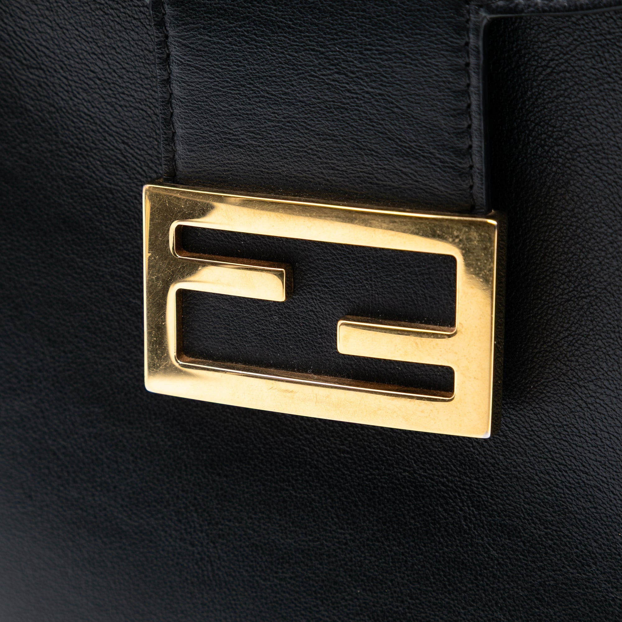 Fendi Croissant Hobo Leather Small