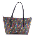 Fendi Roll Tote Zucchino Coated Canvas