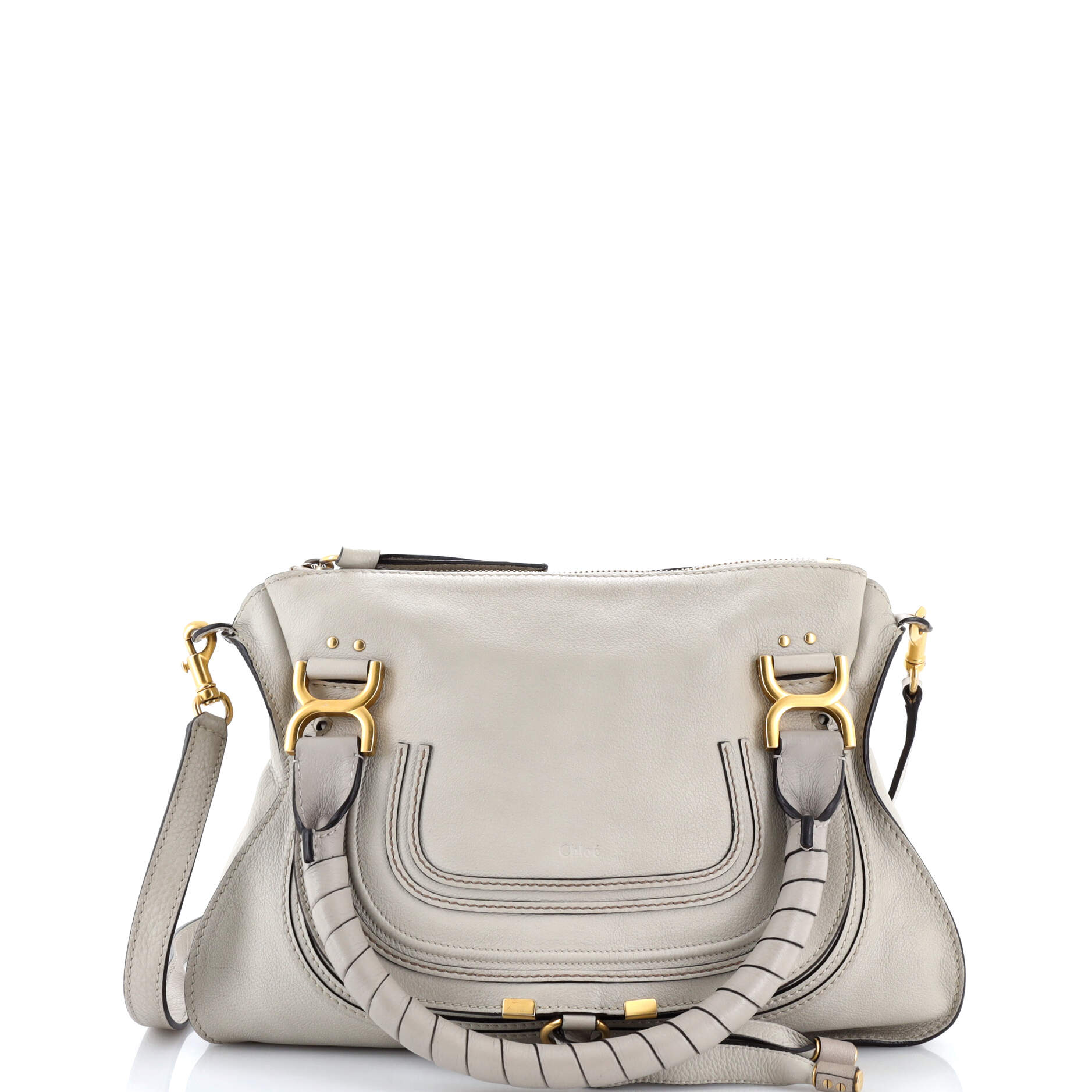 Chloe Marcie Satchel Leather Medium