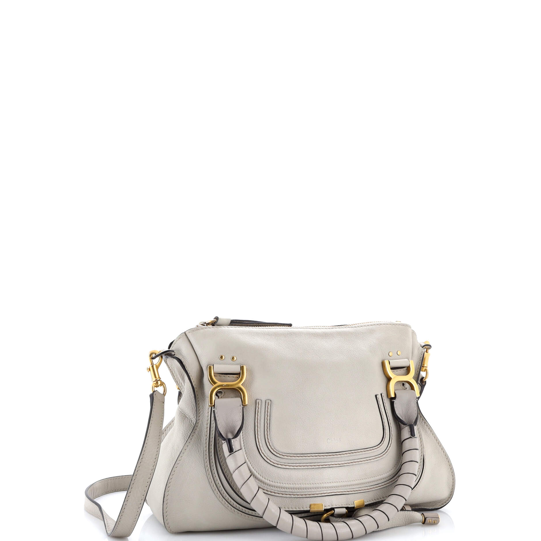 Chloe Marcie Satchel Leather Medium