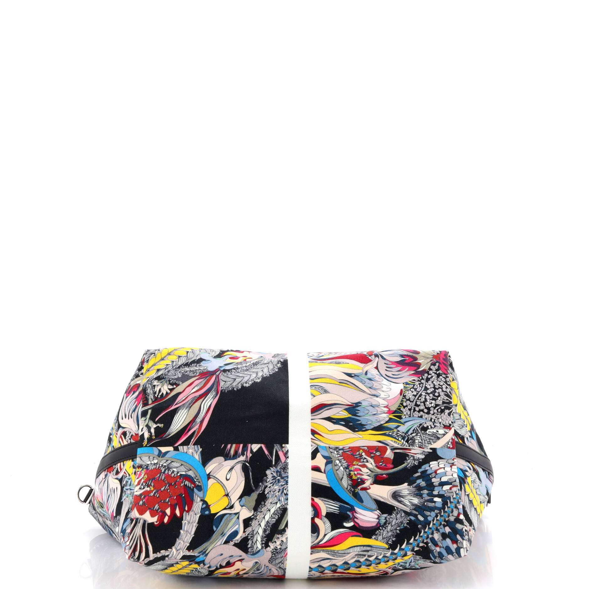 Hermes Petit H So Tote Printed Canvas