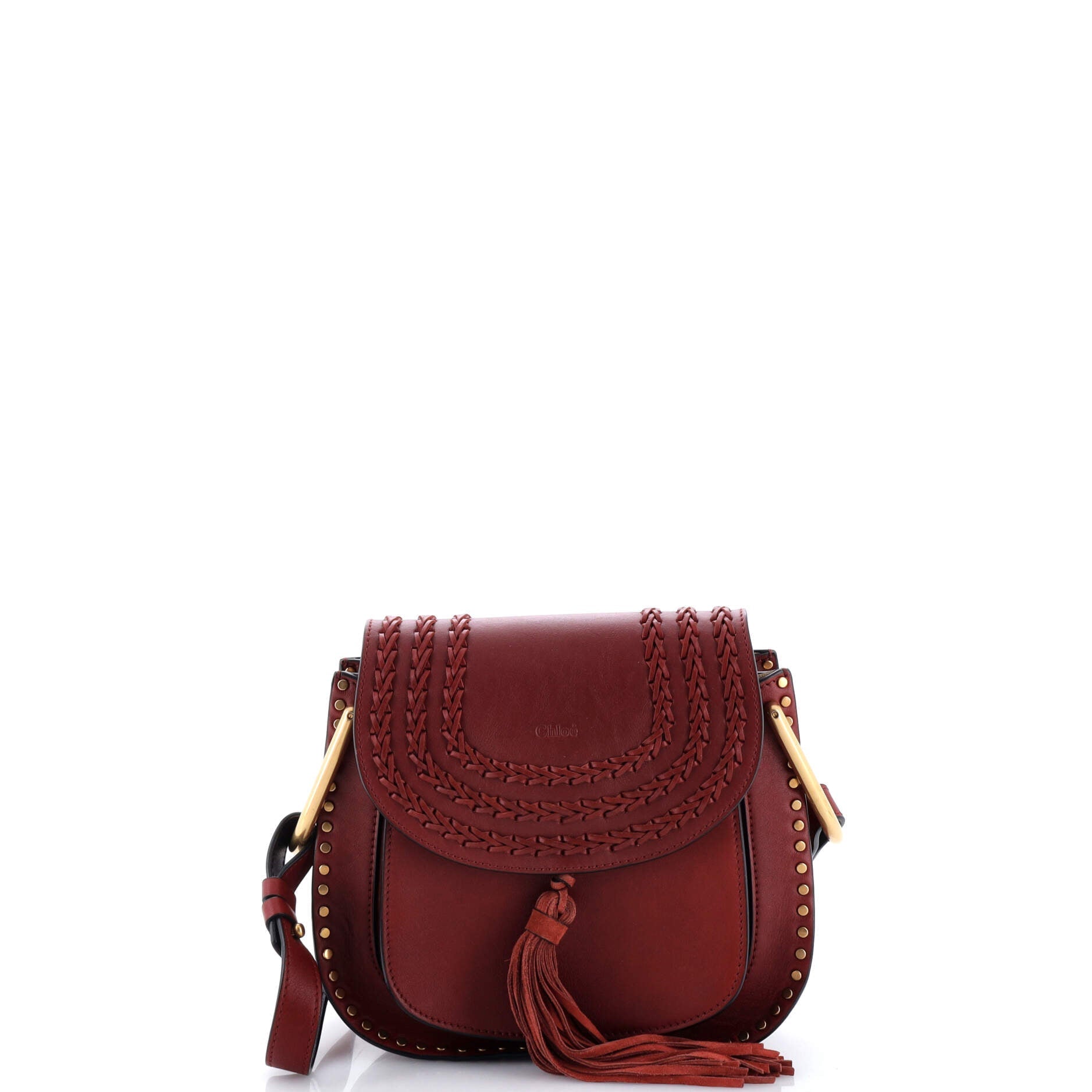 Chloe Hudson Handbag Whipstitch Leather
