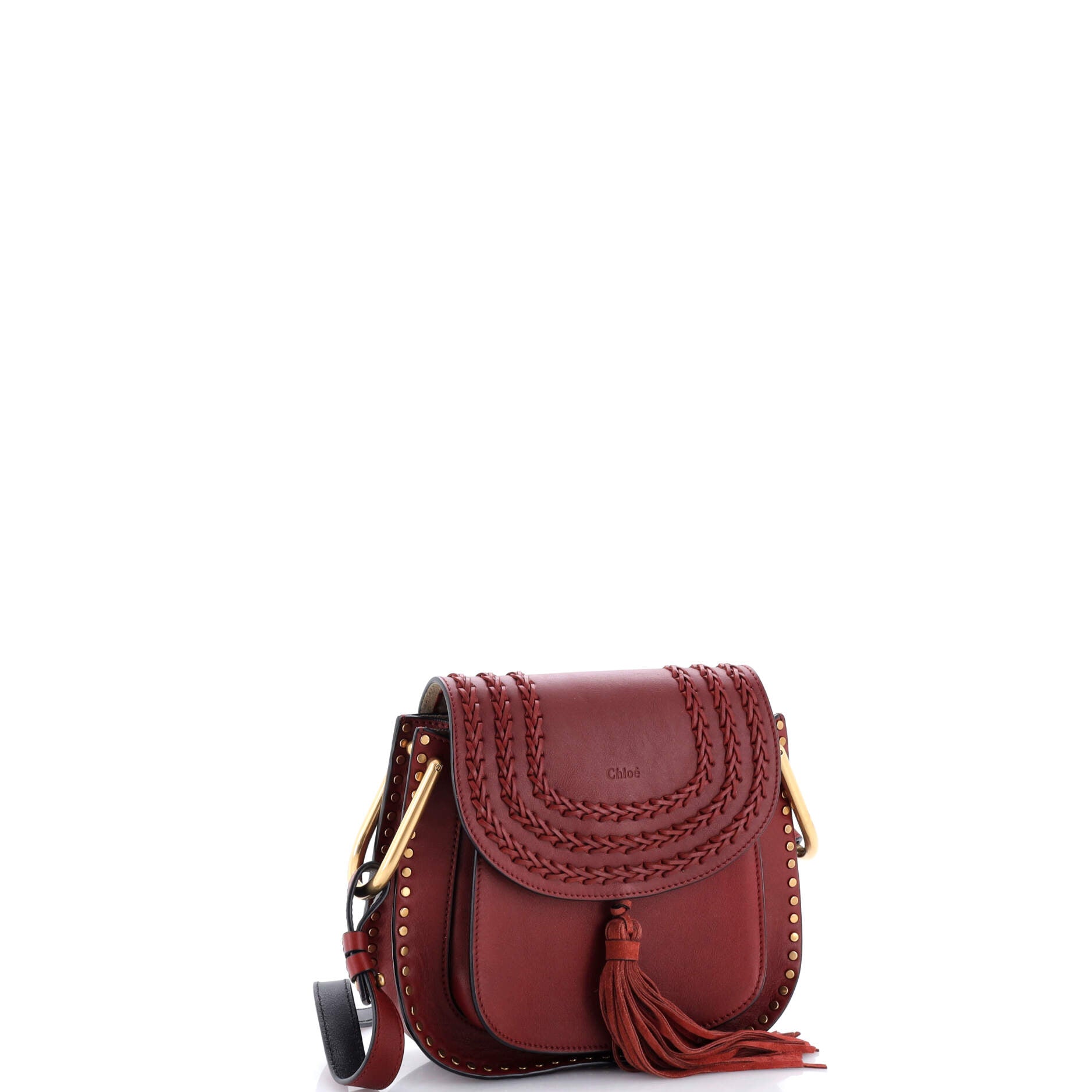 Chloe Hudson Handbag Whipstitch Leather