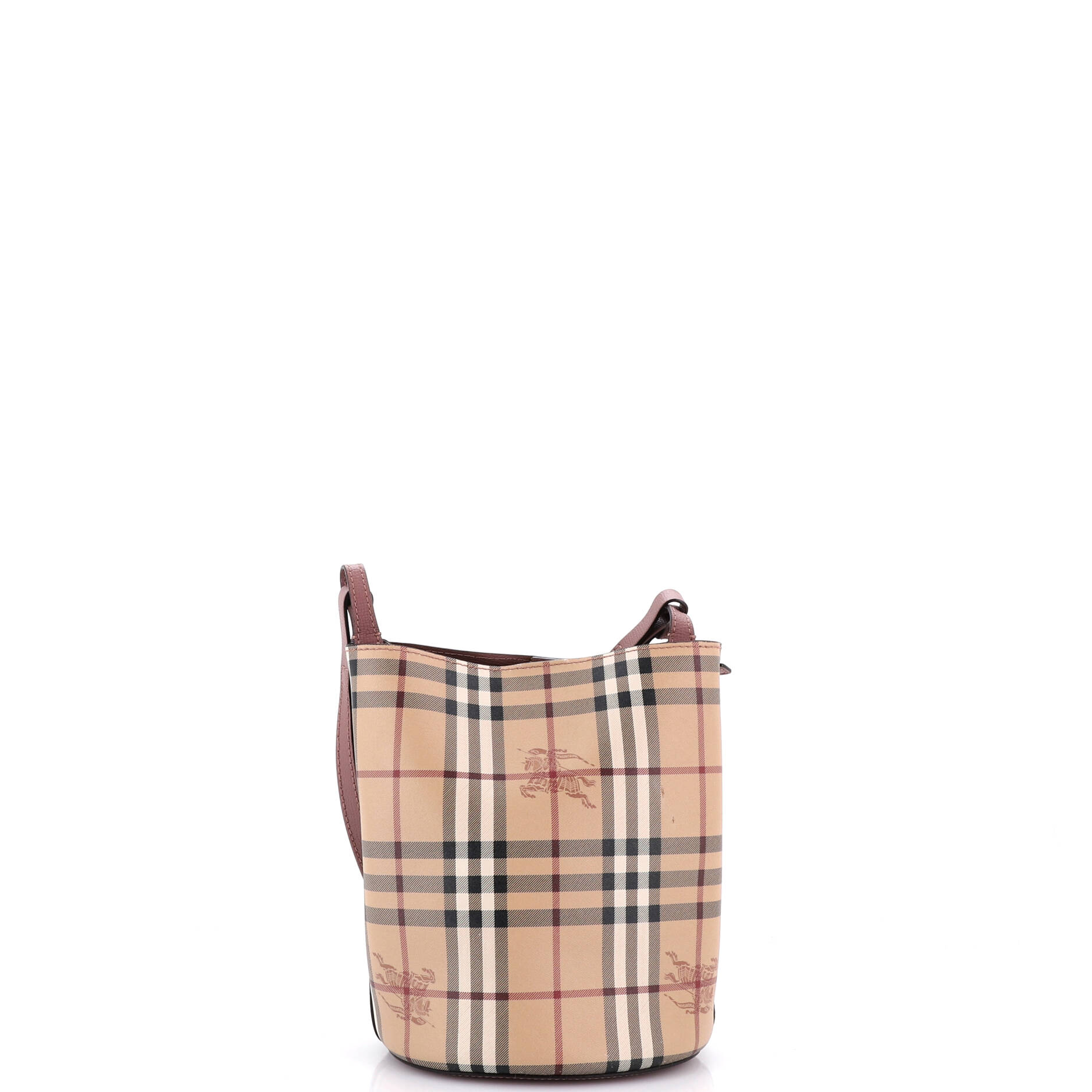 Burberry Lorne Bucket Bag Haymarket