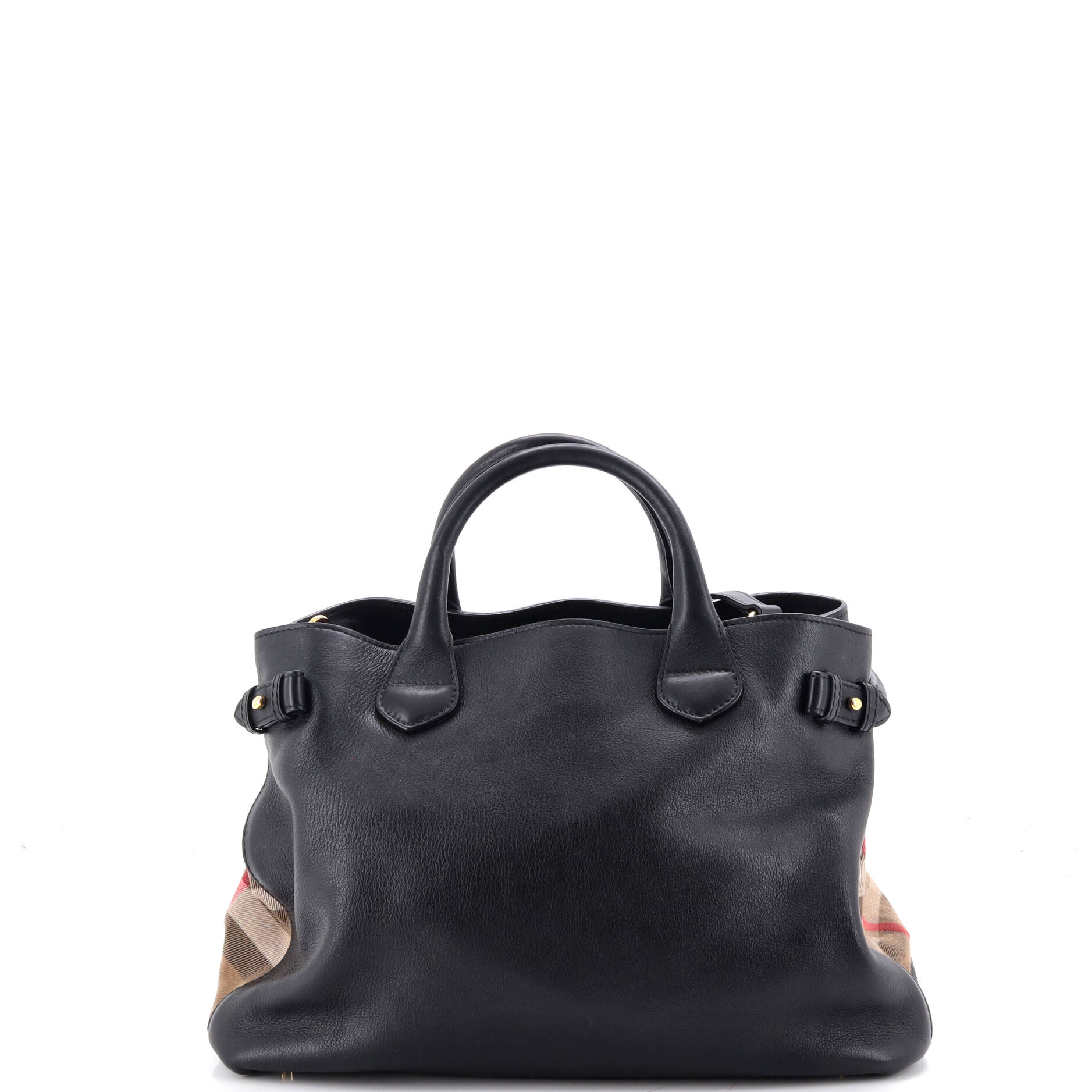 Burberry Banner Tote Leather And House
