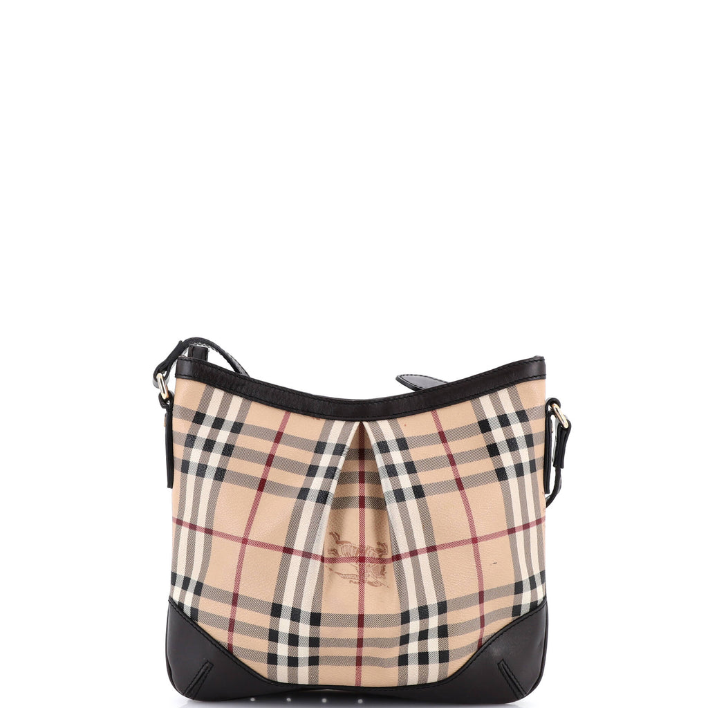 Burberry Hartham Crossbody Bag Haymarket