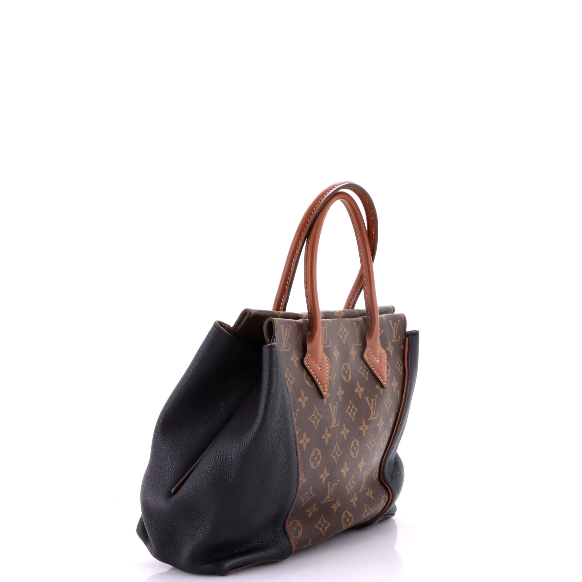 Louis Vuitton W Tote Canvas And Leather