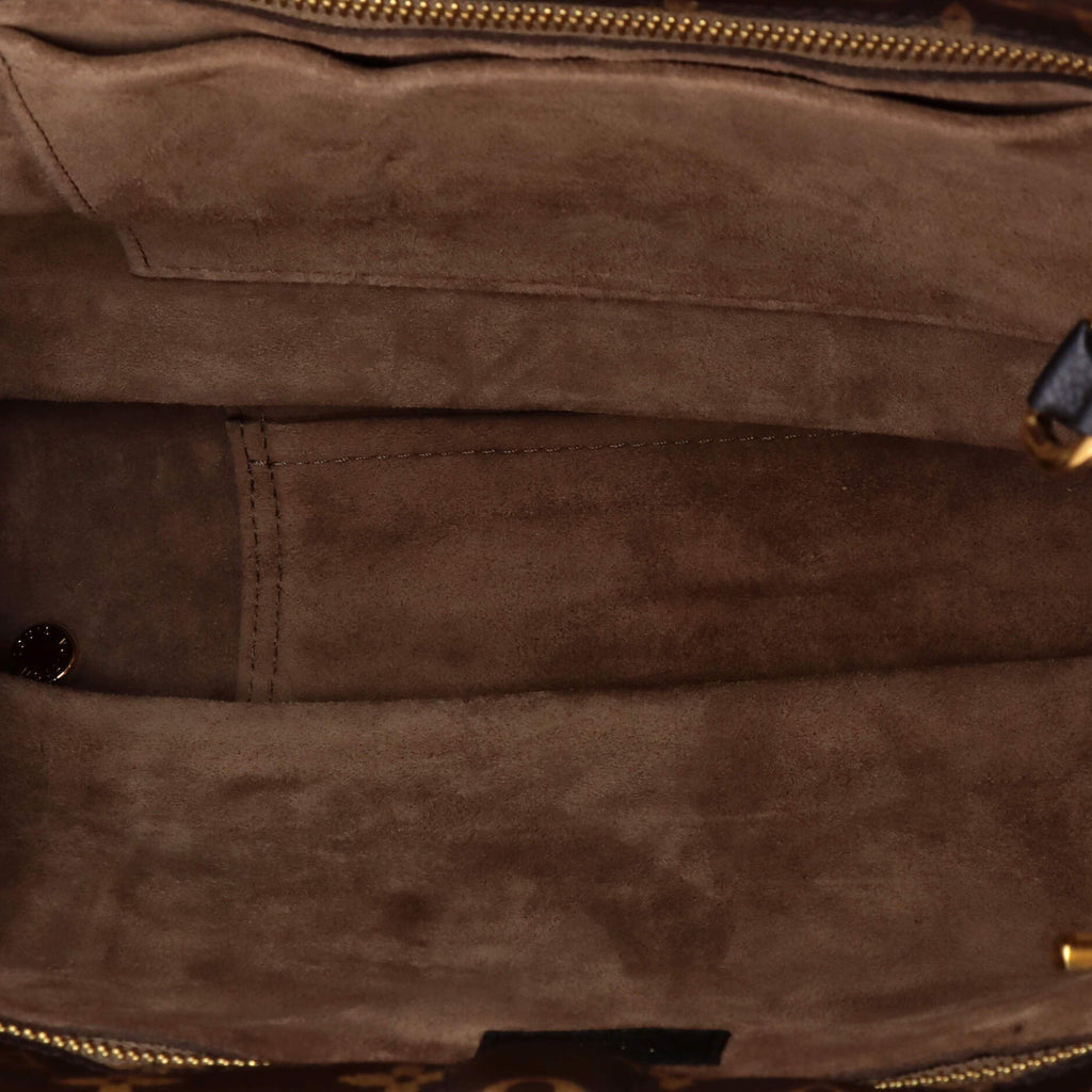 Louis Vuitton W Tote Canvas And Leather