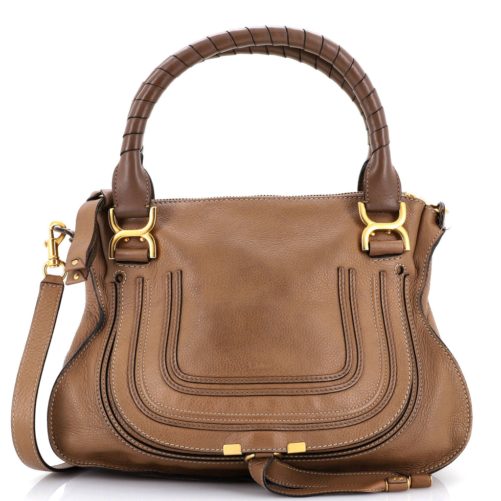 Chloe Marcie Satchel Leather Medium