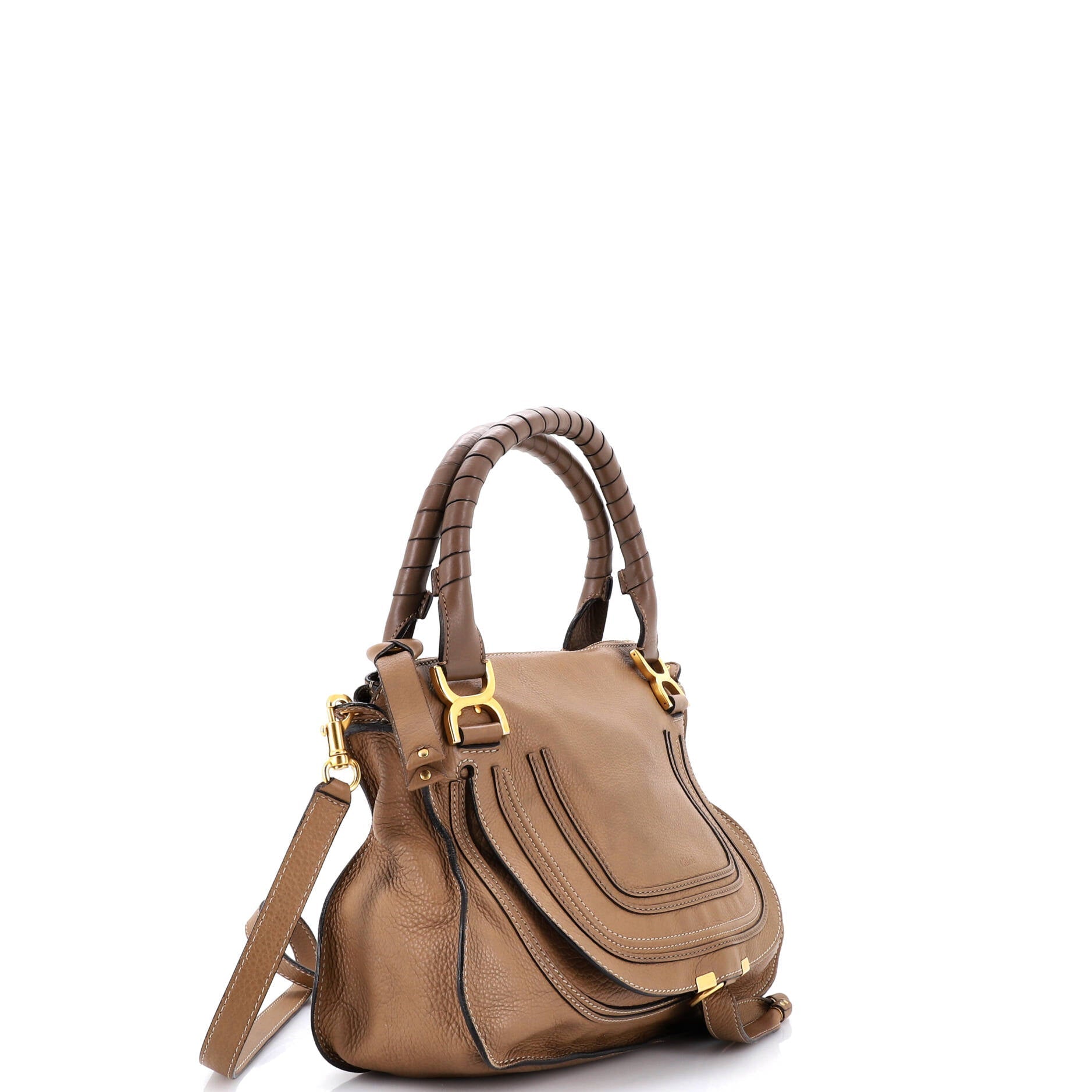 Chloe Marcie Satchel Leather Medium