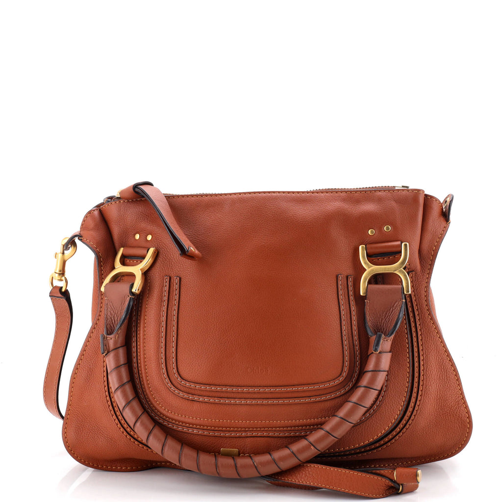 Chloe Marcie Satchel Leather Medium