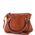 Chloe Marcie Satchel Leather Medium