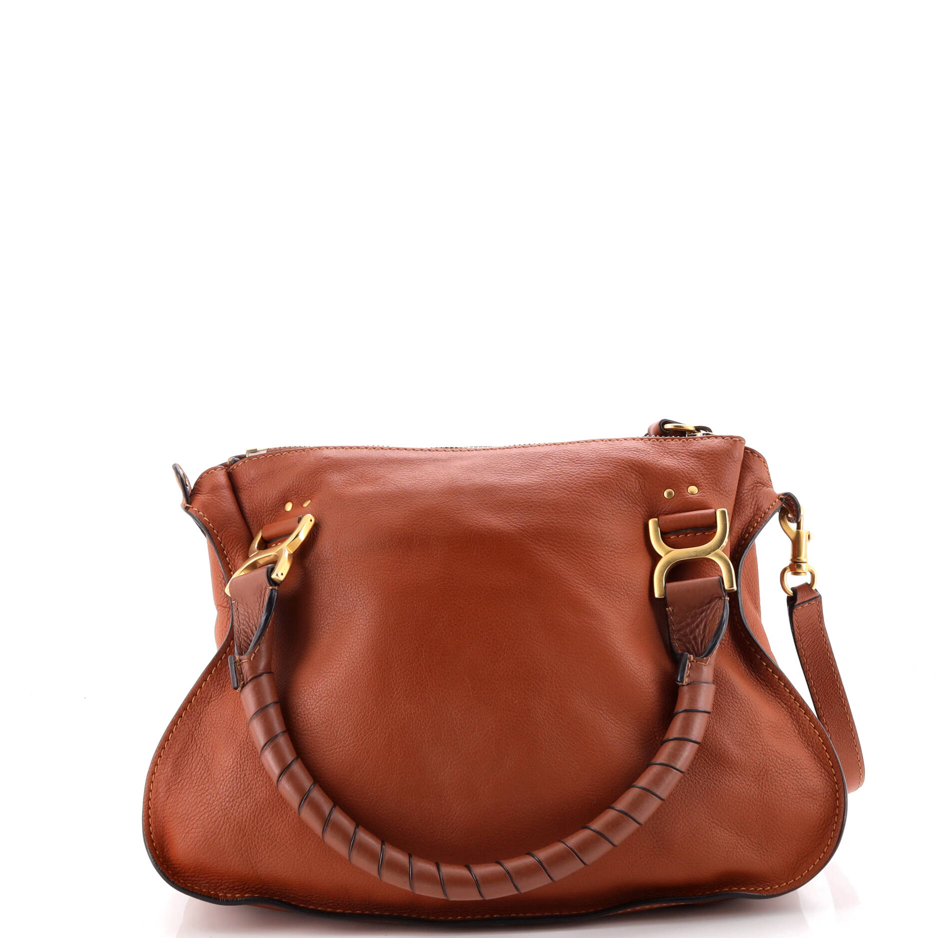 Chloe Marcie Satchel Leather Medium
