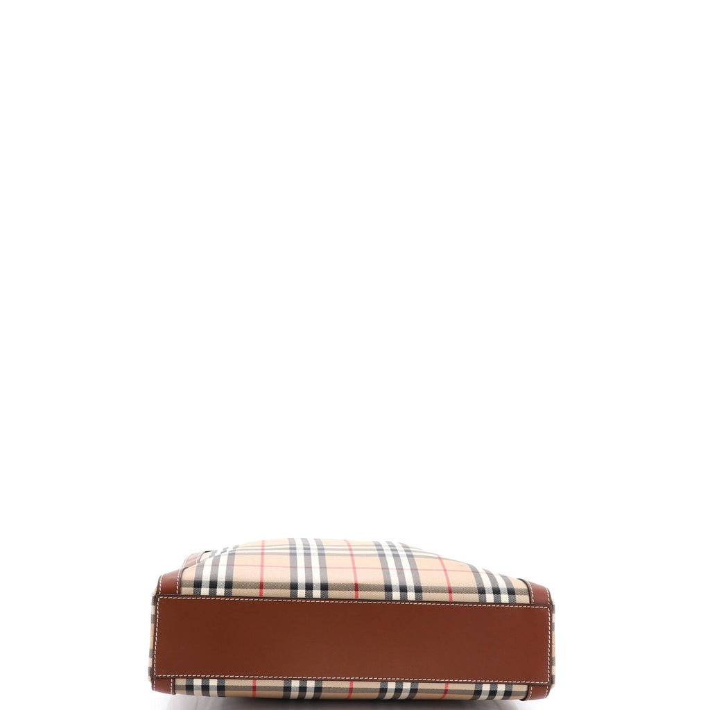 Burberry Convertible Tote Vintage Check