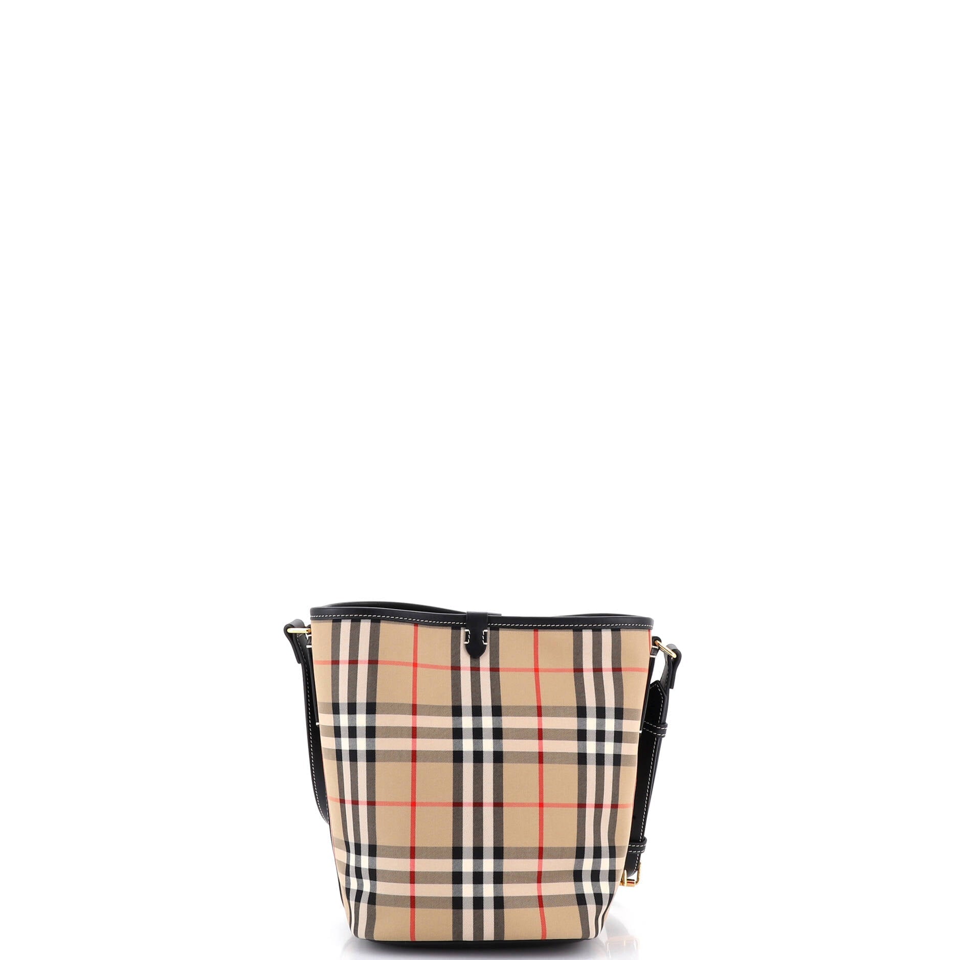 Burberry Ashby Bucket Bag Vintage Check