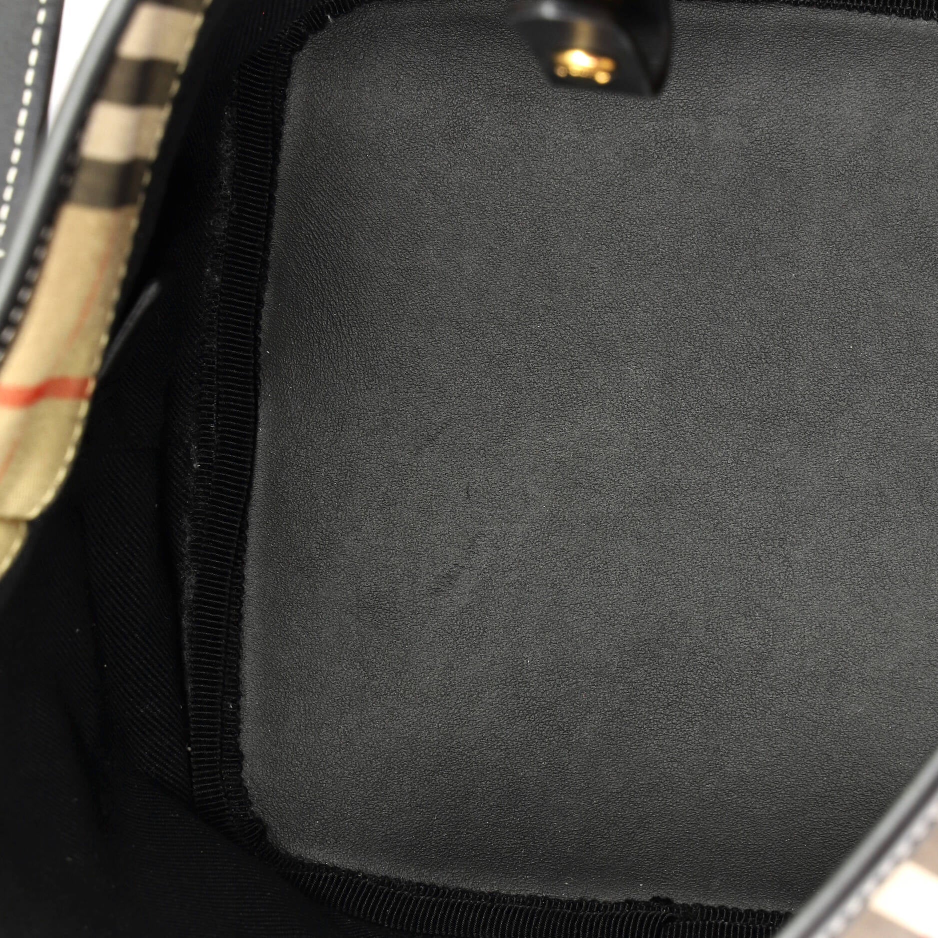 Burberry Ashby Bucket Bag Vintage Check