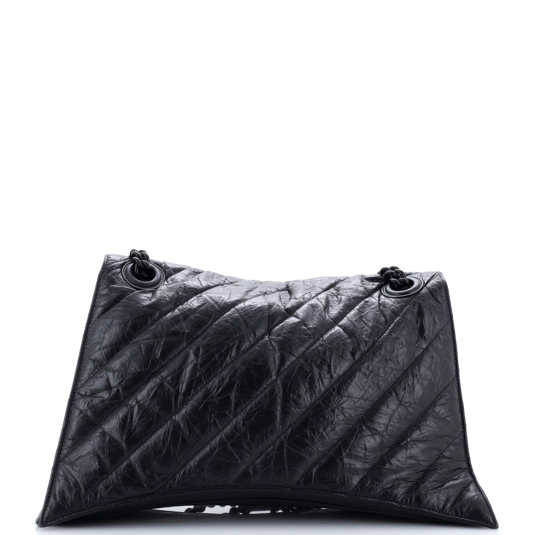 Balenciaga Crush Chain Flap Bag Quilted