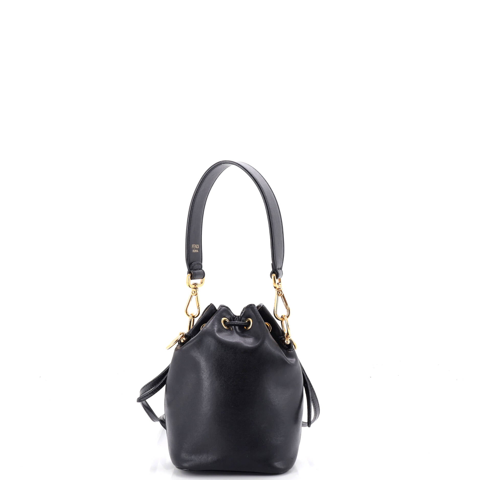 Fendi Mon Tresor Bucket Bag Leather Mini