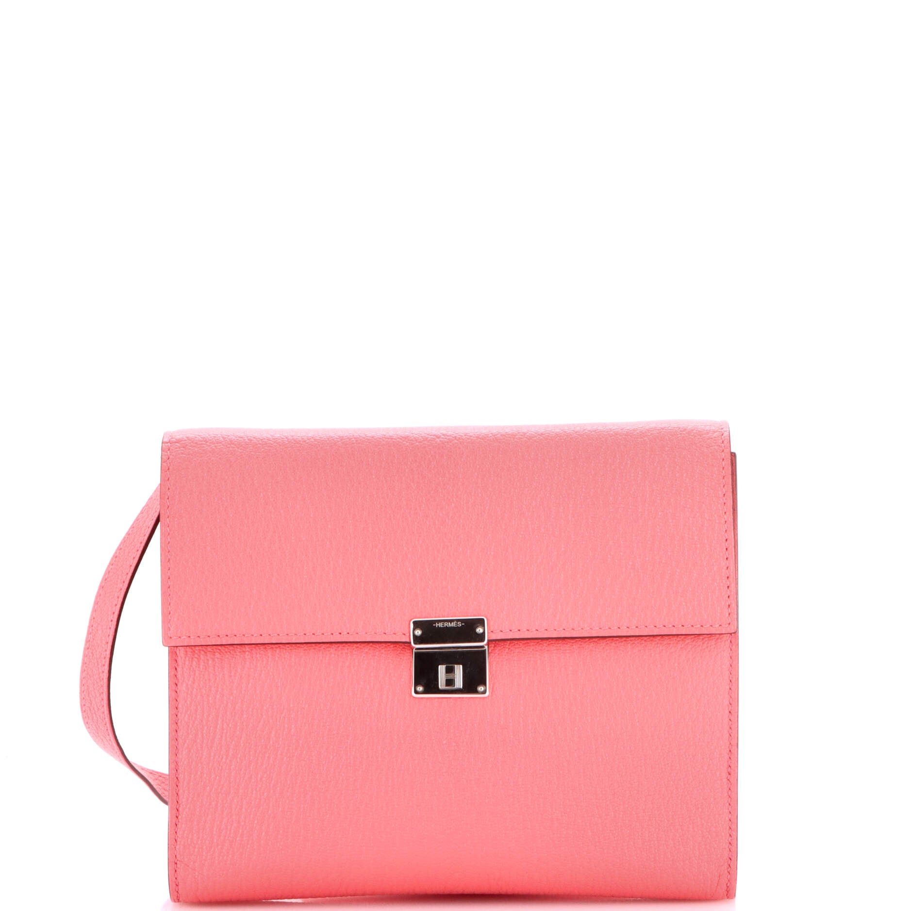 Hermes Clic Wallet On Strap Chevre
