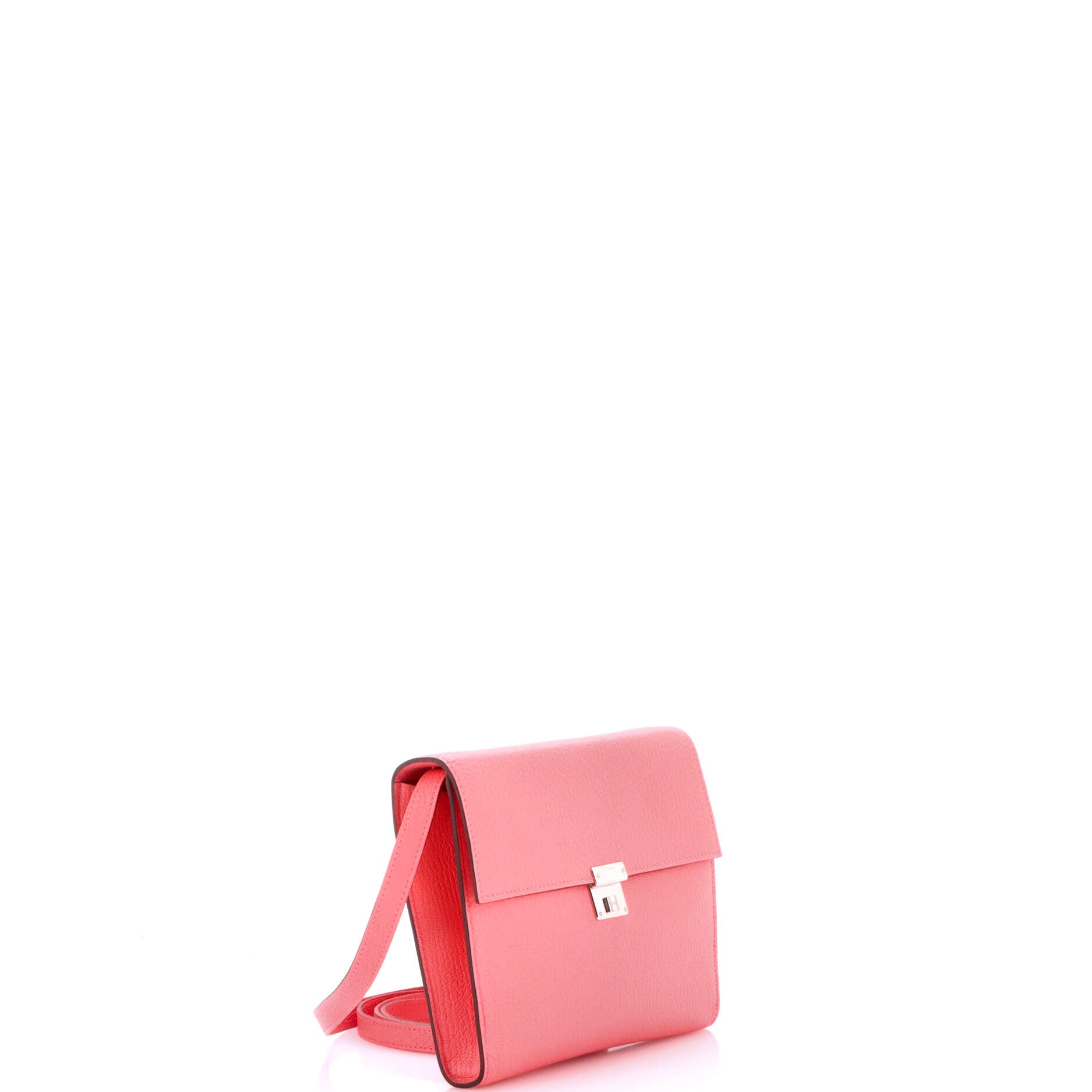 Hermes Clic Wallet On Strap Chevre