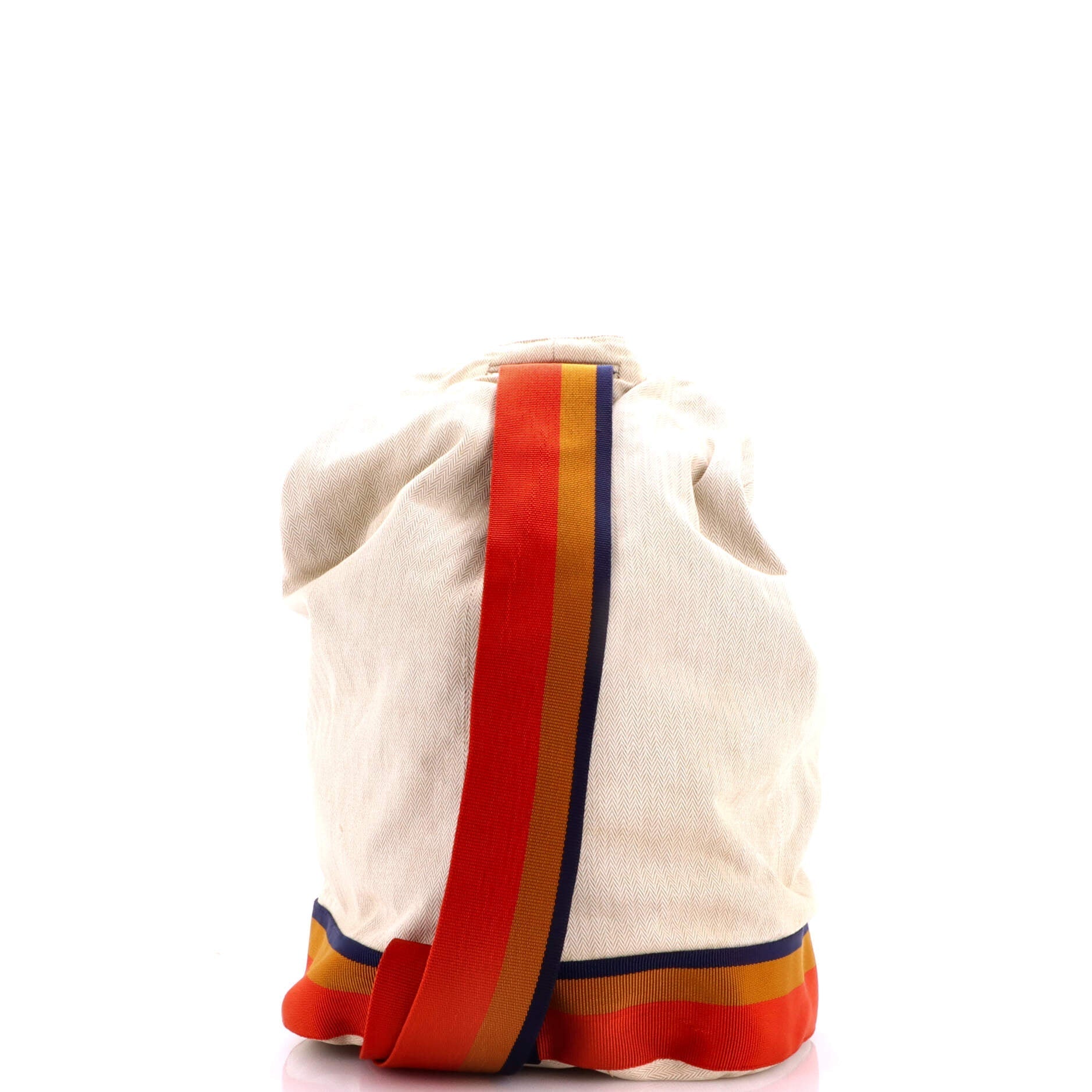Hermes Cavalier Sling Bag Toile And