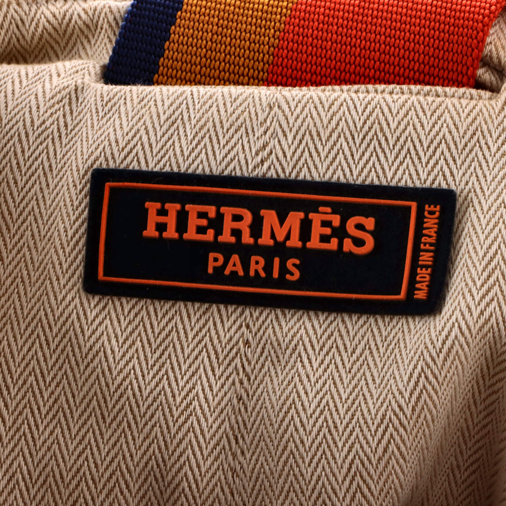 Hermes Cavalier Sling Bag Toile And